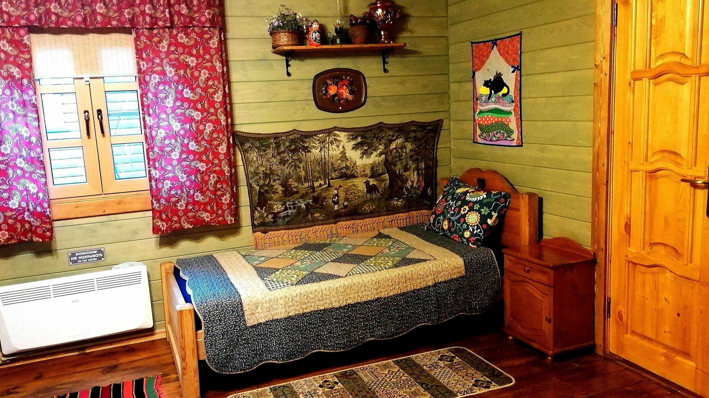 Трехкомнатный Люкс — домик с террасой и видом на территорию