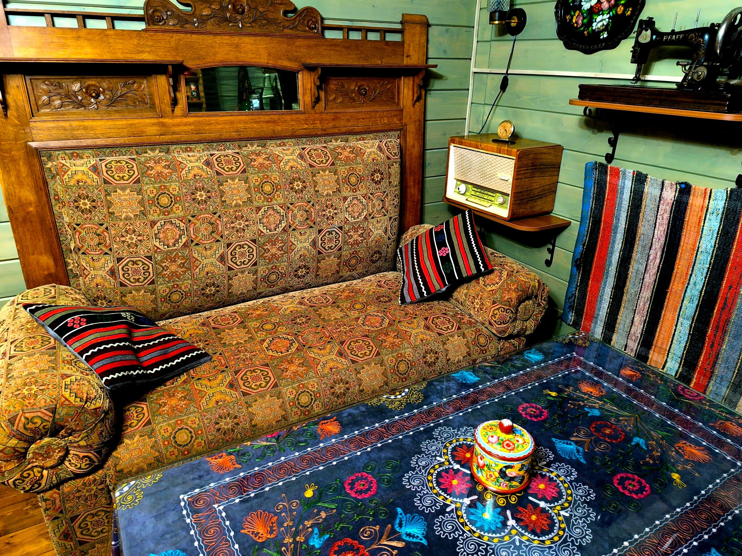 Трехкомнатный Люкс — домик с террасой и видом на территорию