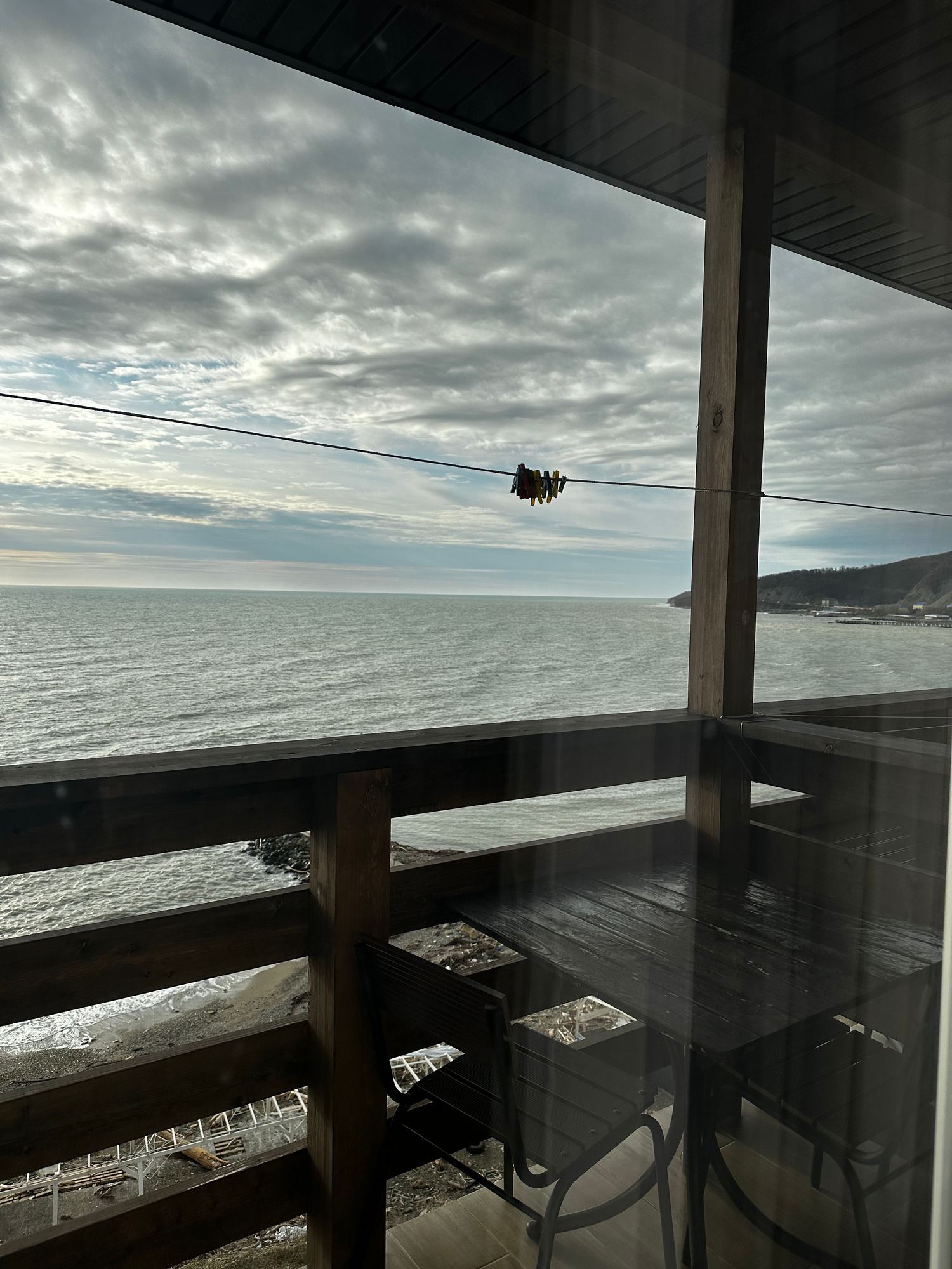 Трехместный номер с видом на море