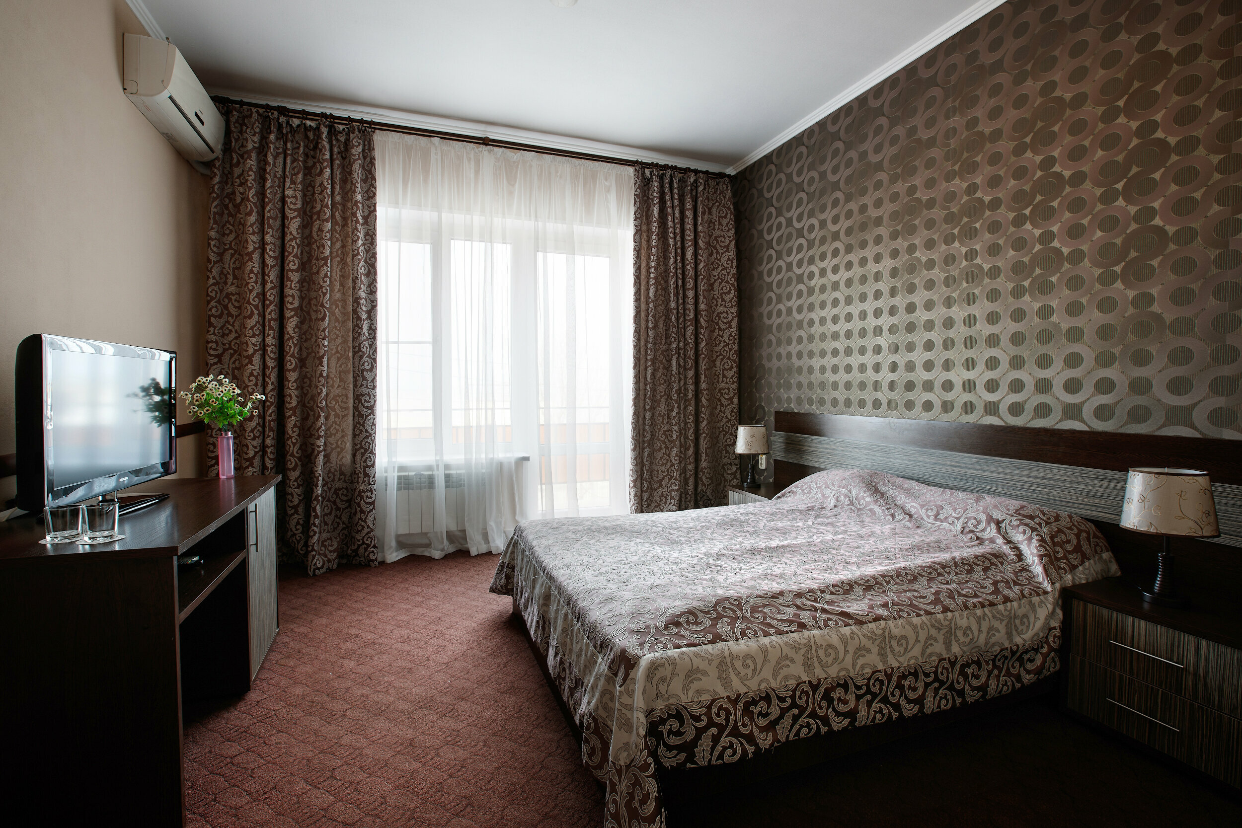 Двухместный номер с 1 кроватью или 2 отдельными кроватями, вид на море