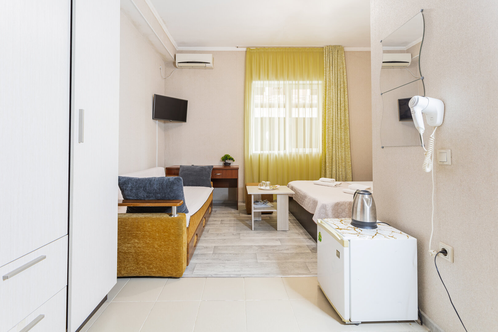 Стандартный двухместный номер с 1 кроватью или 2 отдельными кроватями