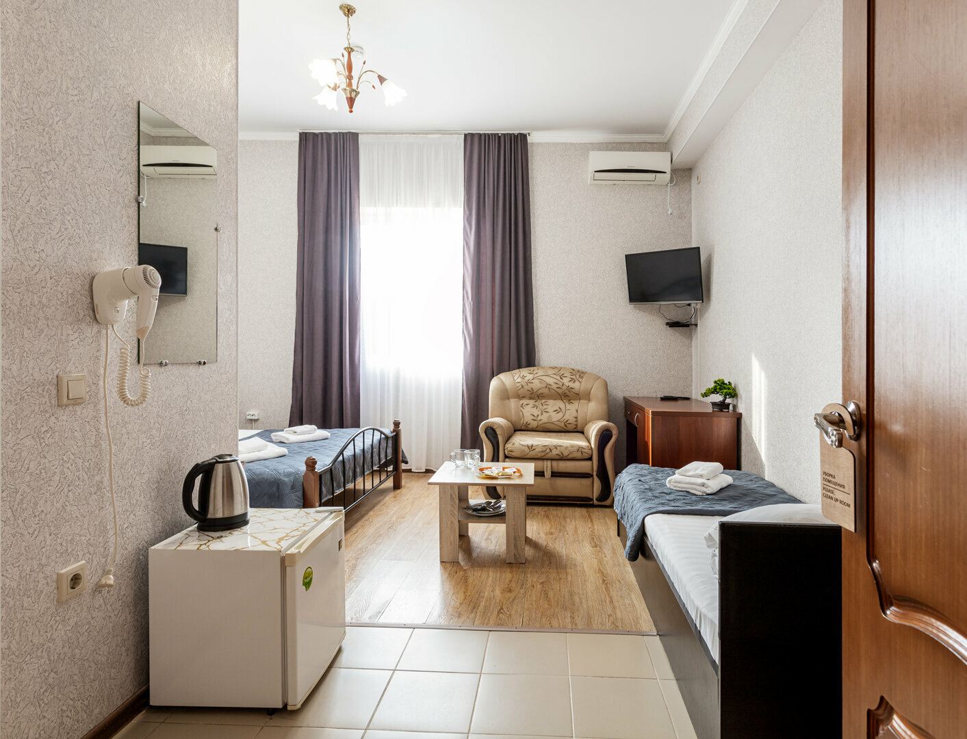 Стандартный трехместный номер