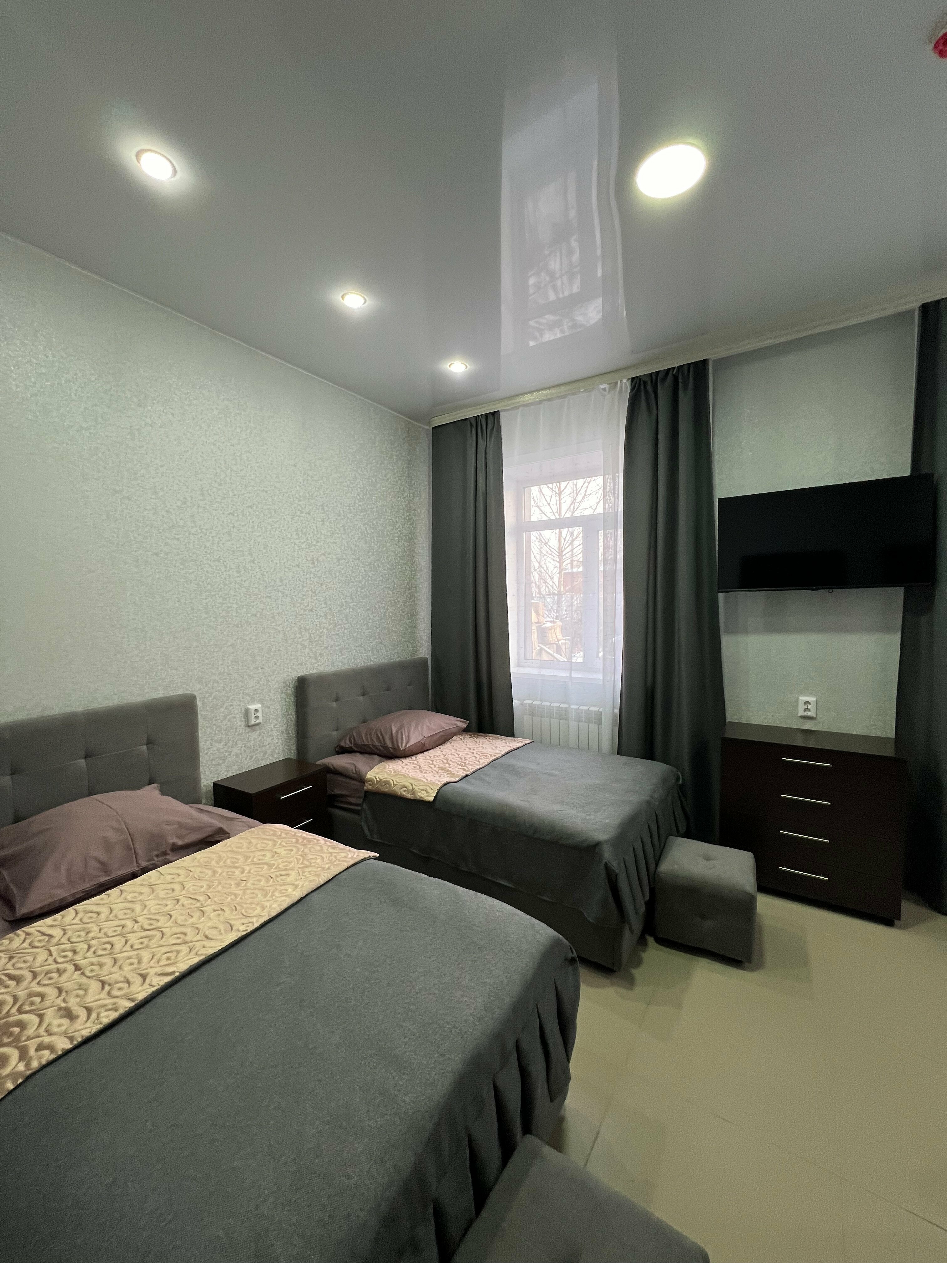 Двухместный номер с 2 двуспальными кроватями