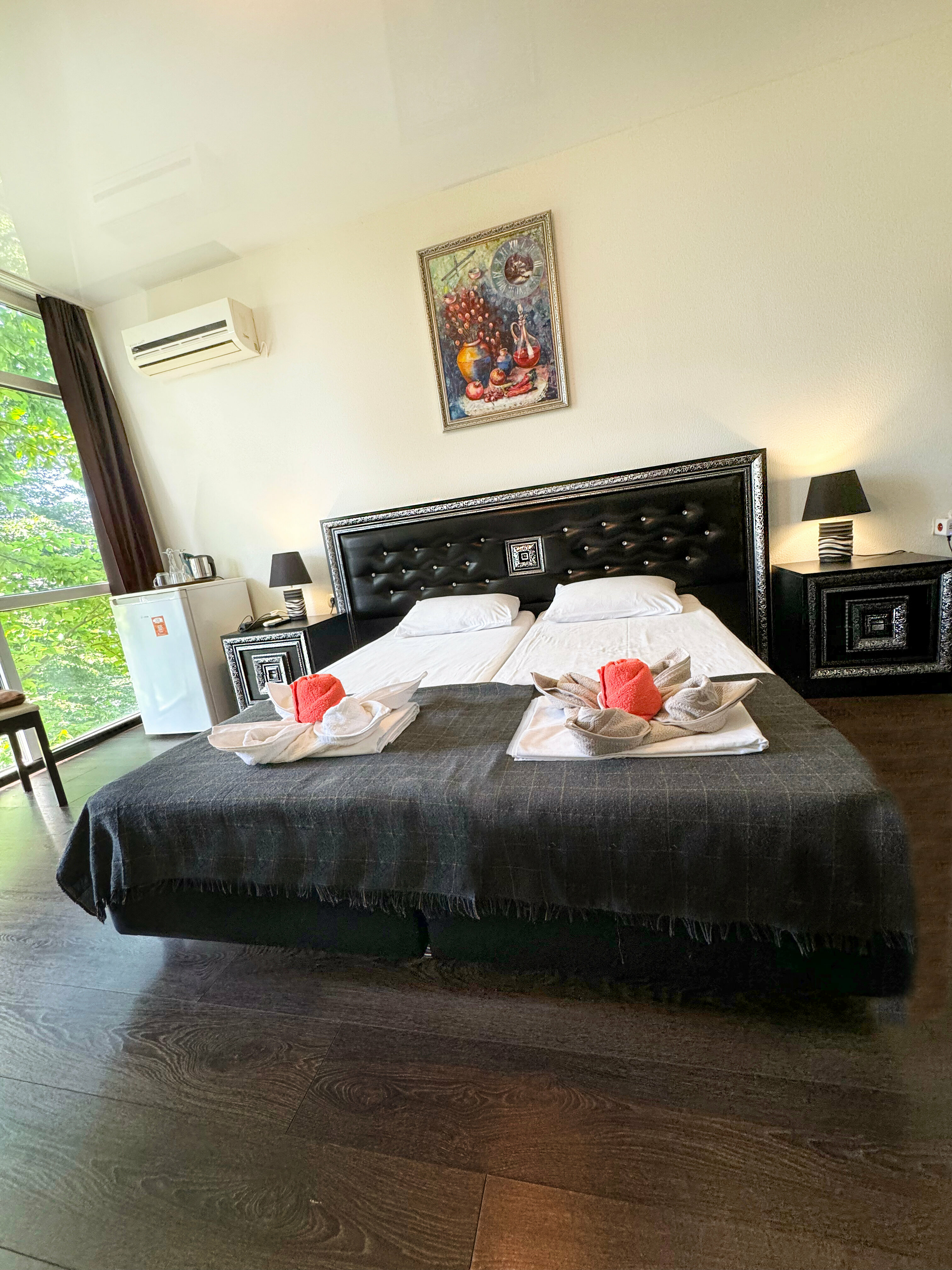 Стандартный двухместный номер с 1 кроватью или 2 отдельными кроватями, вид на сад