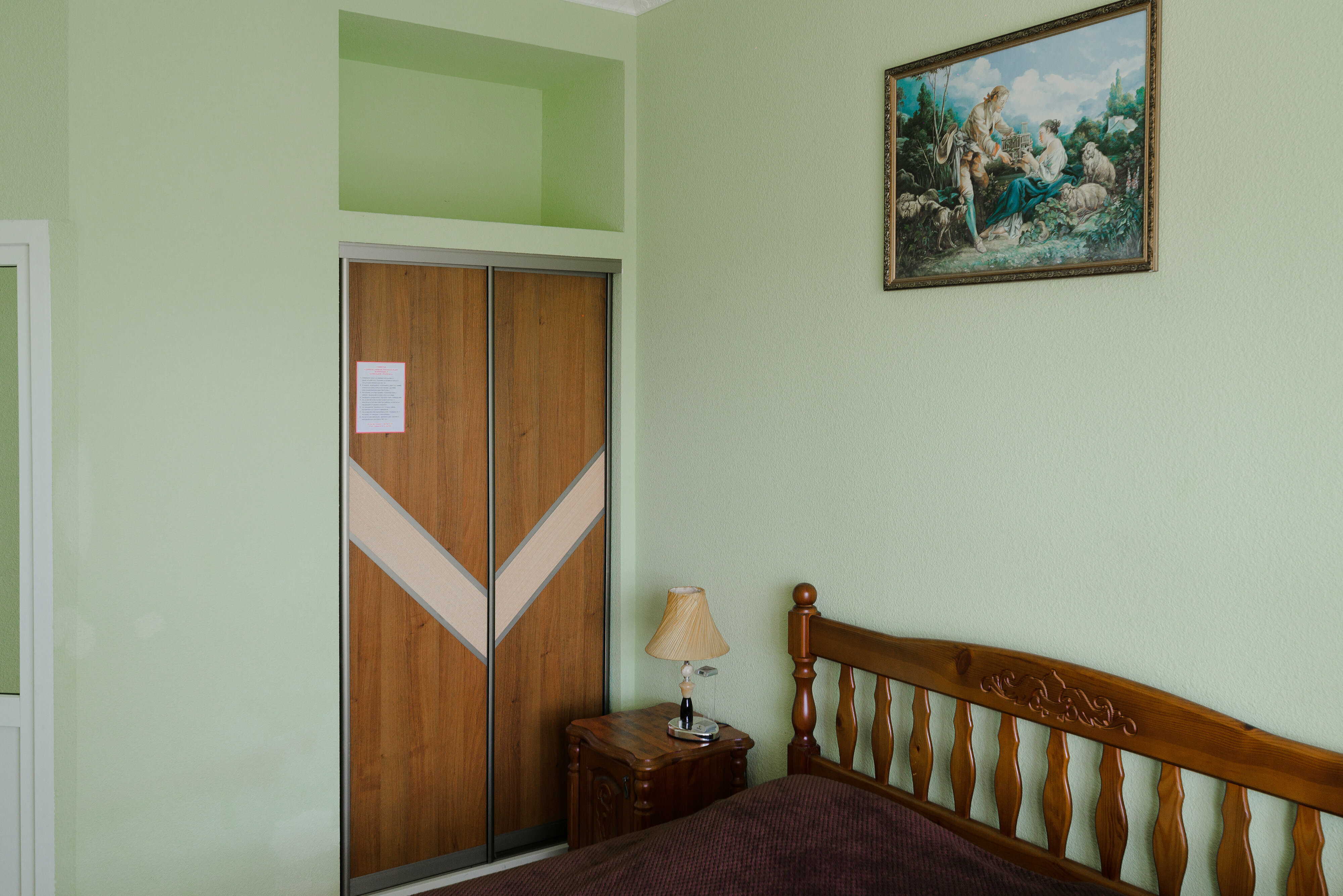 Двухместный номер с 1 кроватью и балконом