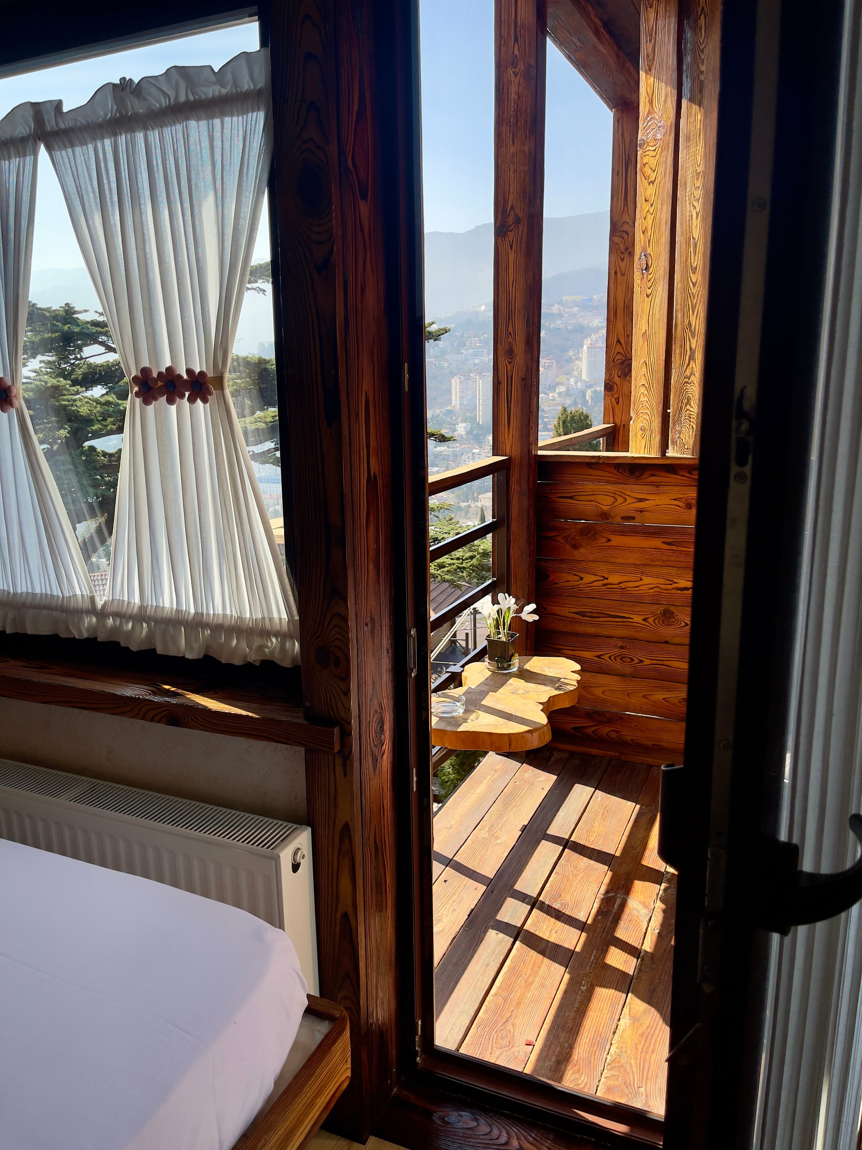 Двухместный номер Делюкс с 1 кроватью и балконом, вид на море