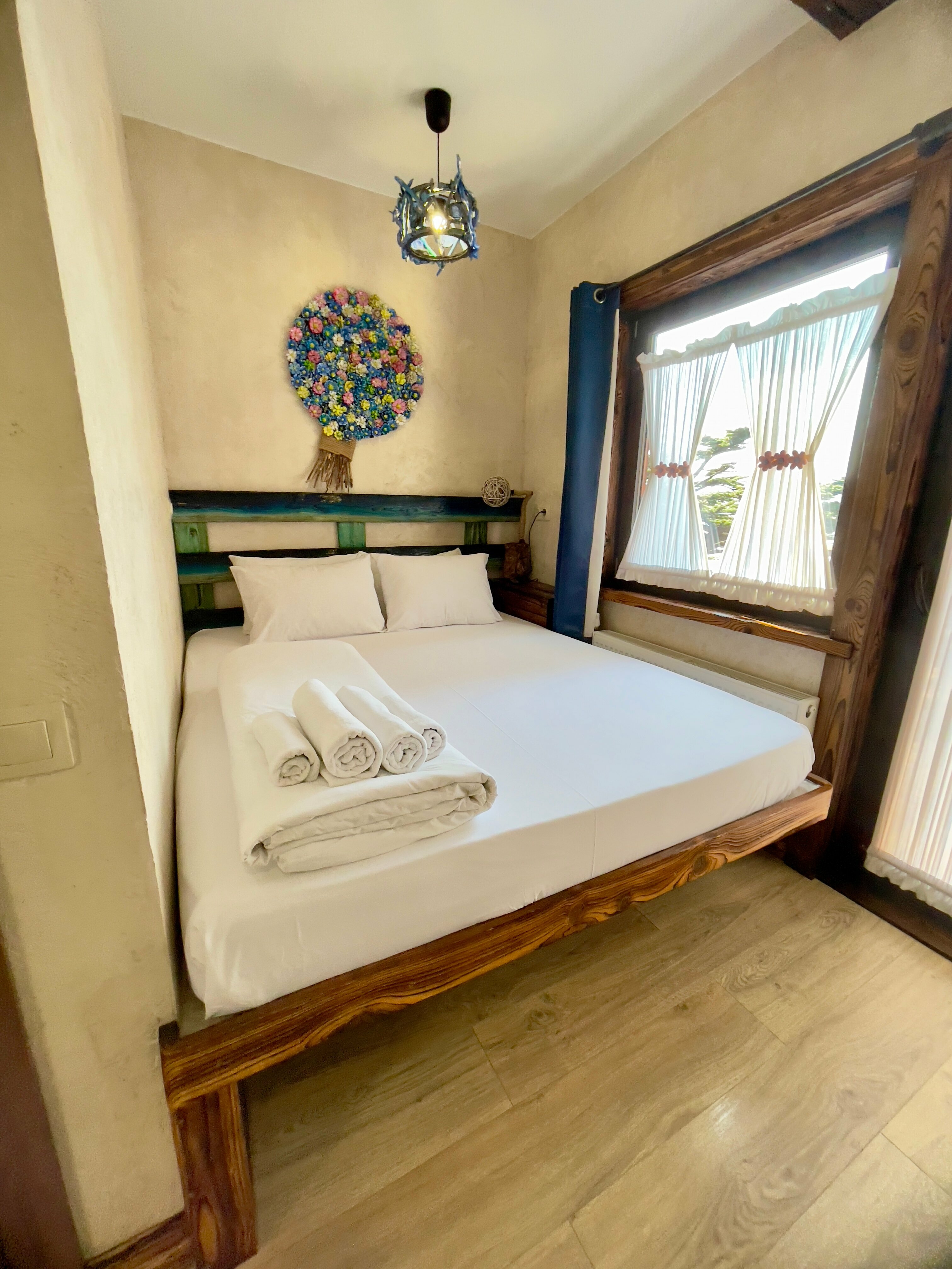 Двухместный номер Делюкс с 1 кроватью и балконом, вид на море