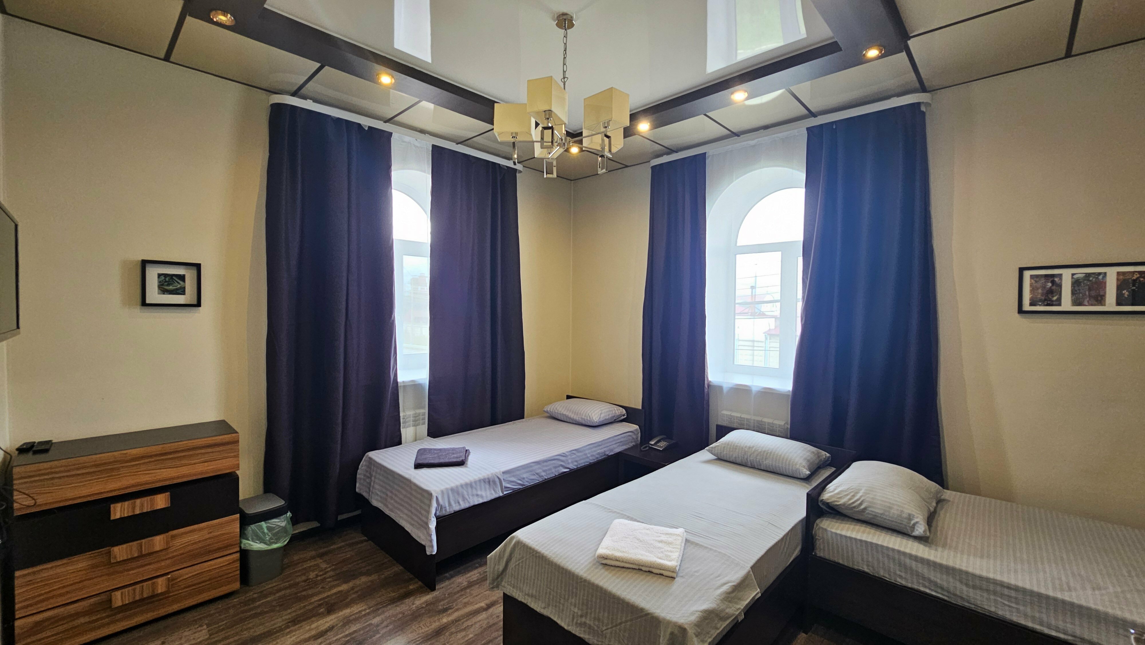 Койко-место в номере с 3-мя кроватями