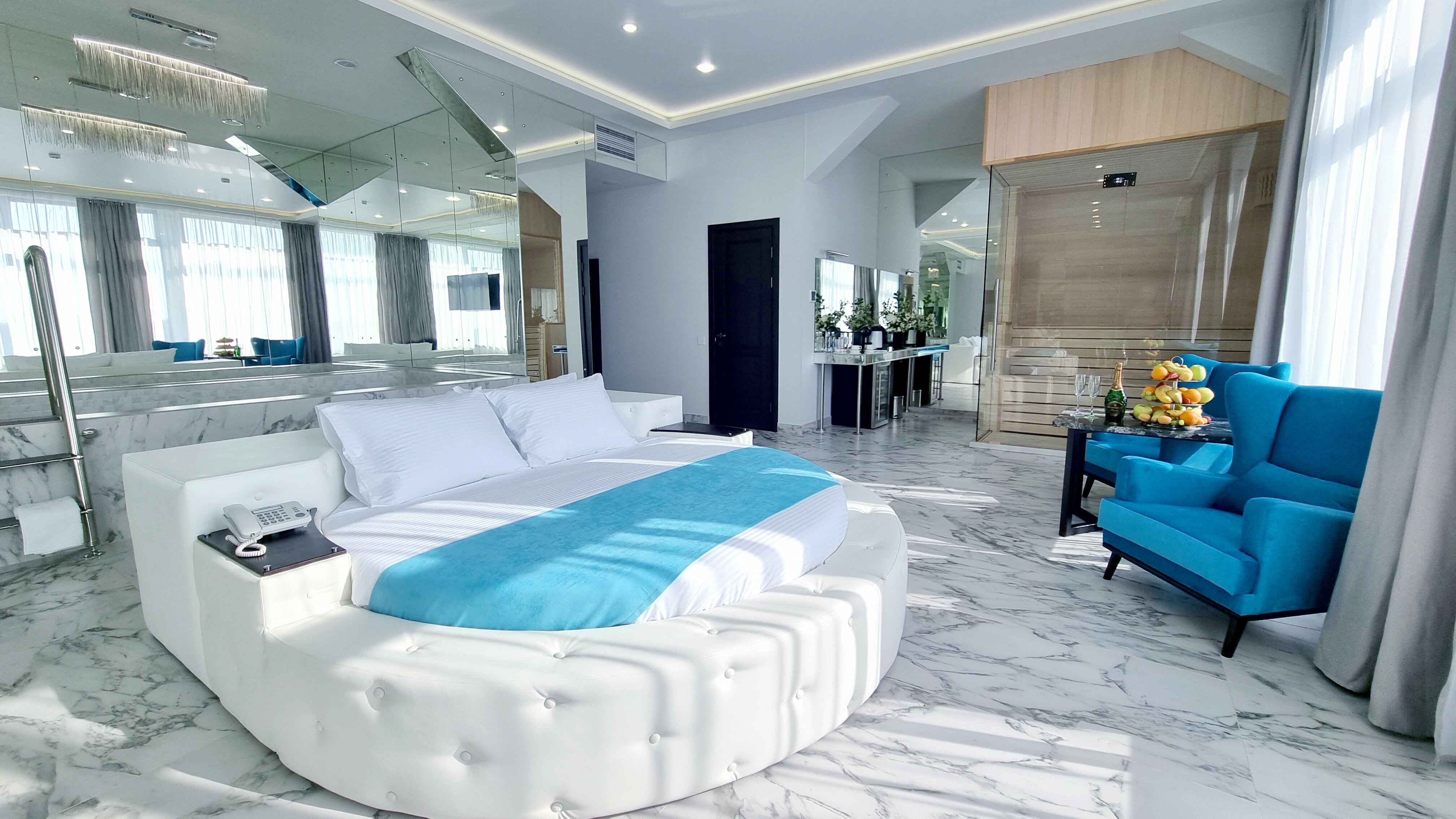 Люкс с сауной