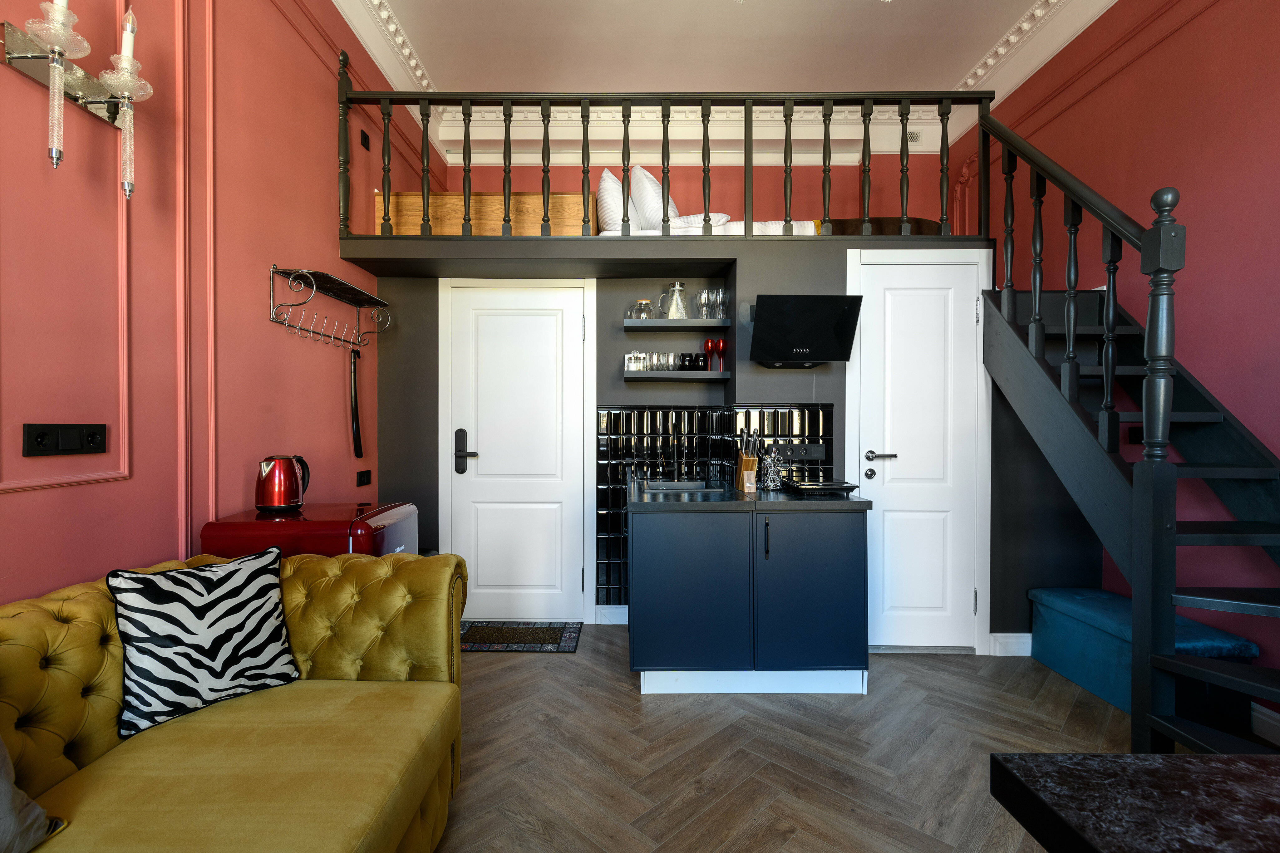 Двухуровневые апартаменты Делюкс с видом на Казанский Собор