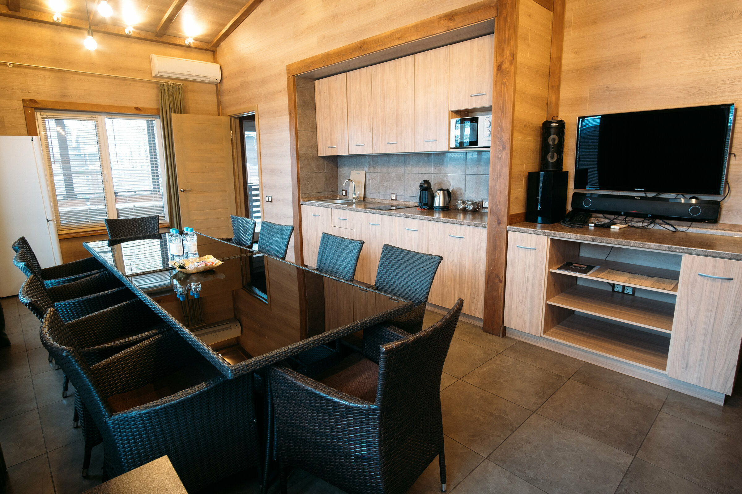 Вилла с баней и мангальной зоной