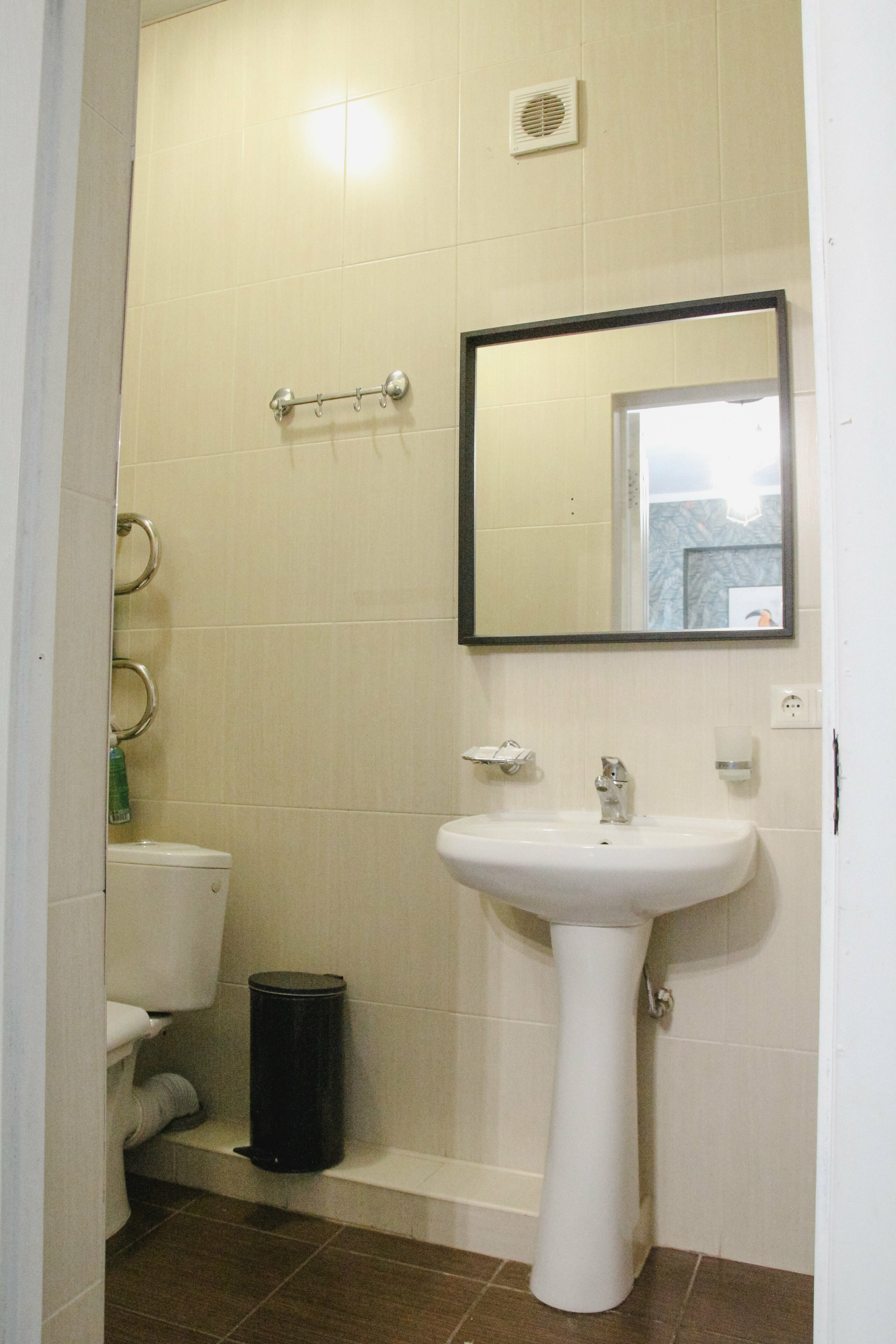 Двухместный номер с 1 кроватью и балконом