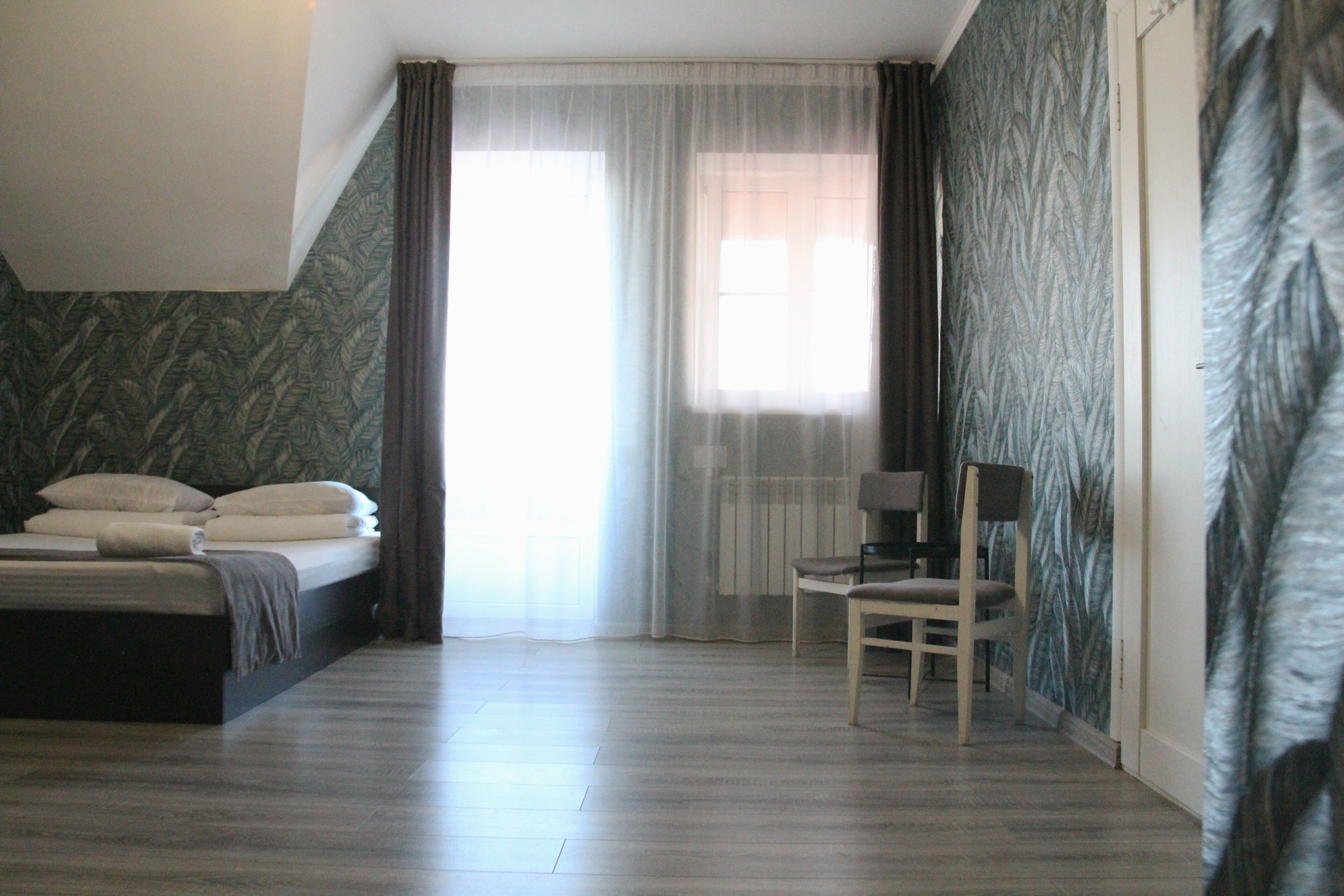 Двухместный номер с 1 кроватью и балконом