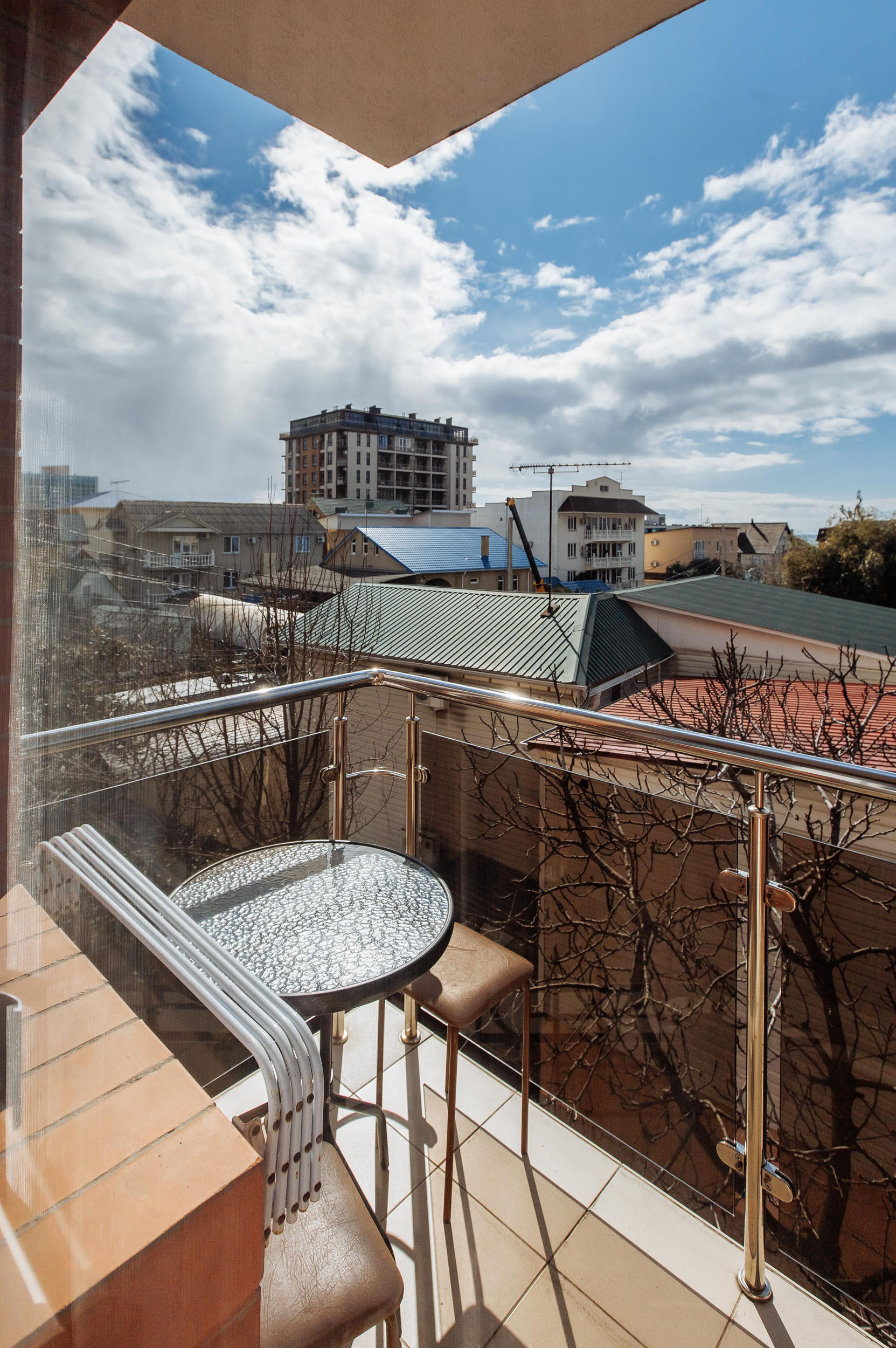 Стандартный двухместный номер с 1 кроватью или 2 отдельными кроватями и балконом