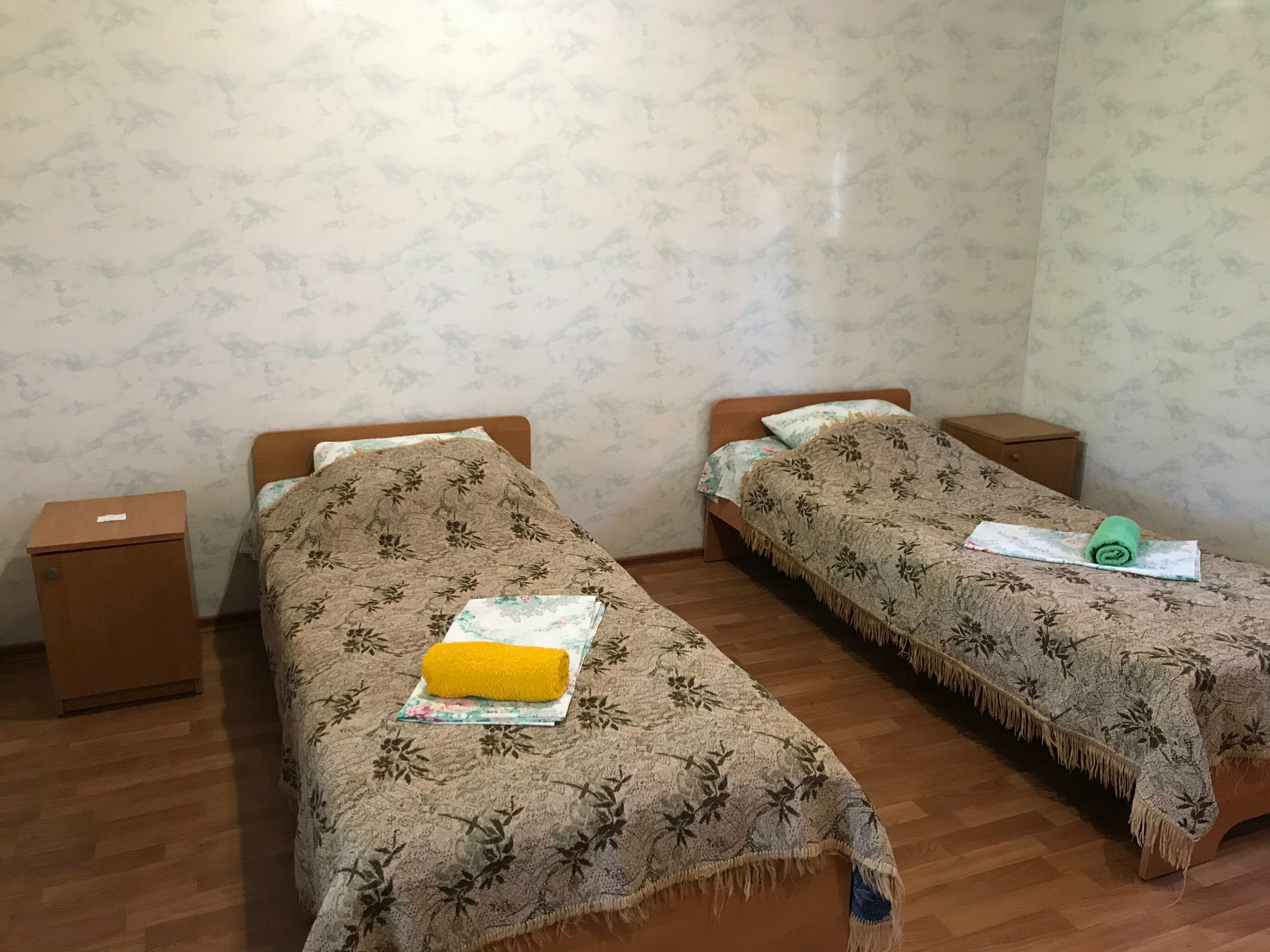 Двухместный номер с 2 отдельными кроватями и террасой