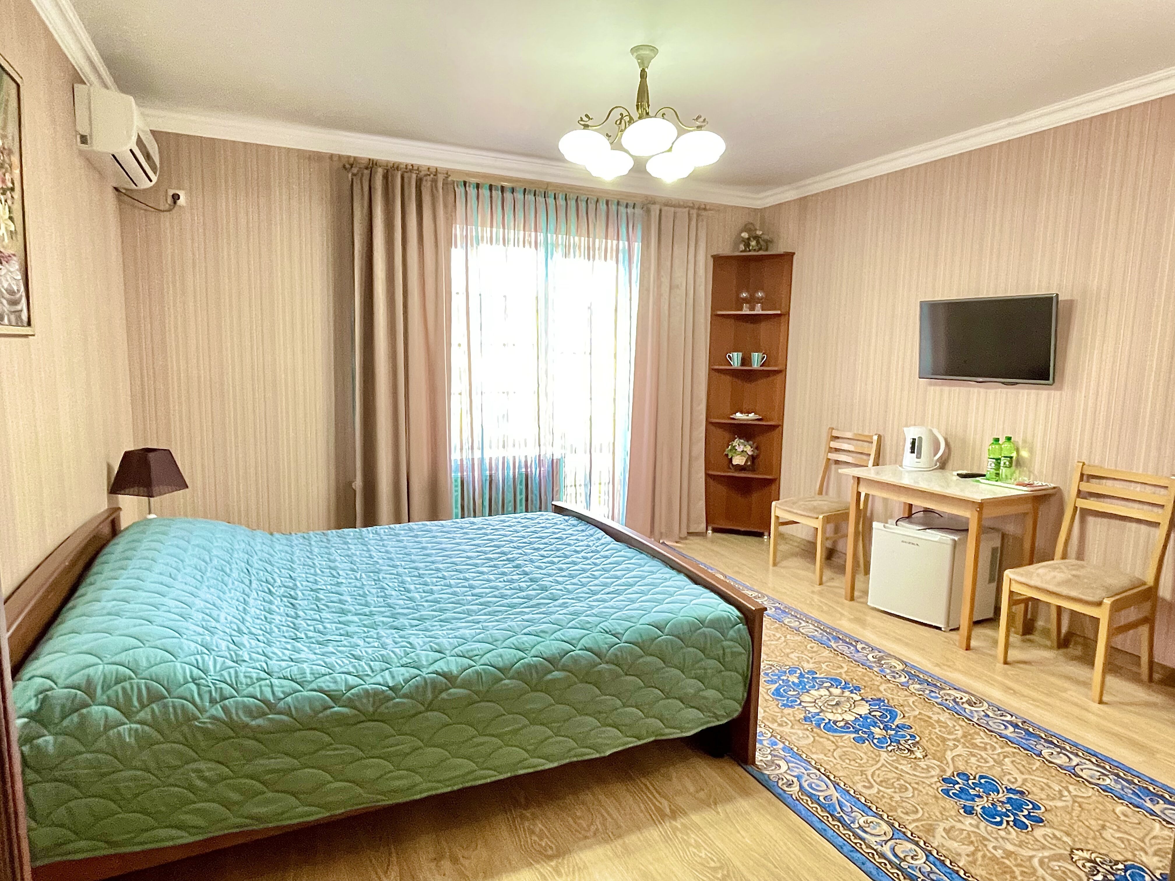 Двухместный номер с 1 кроватью и балконом