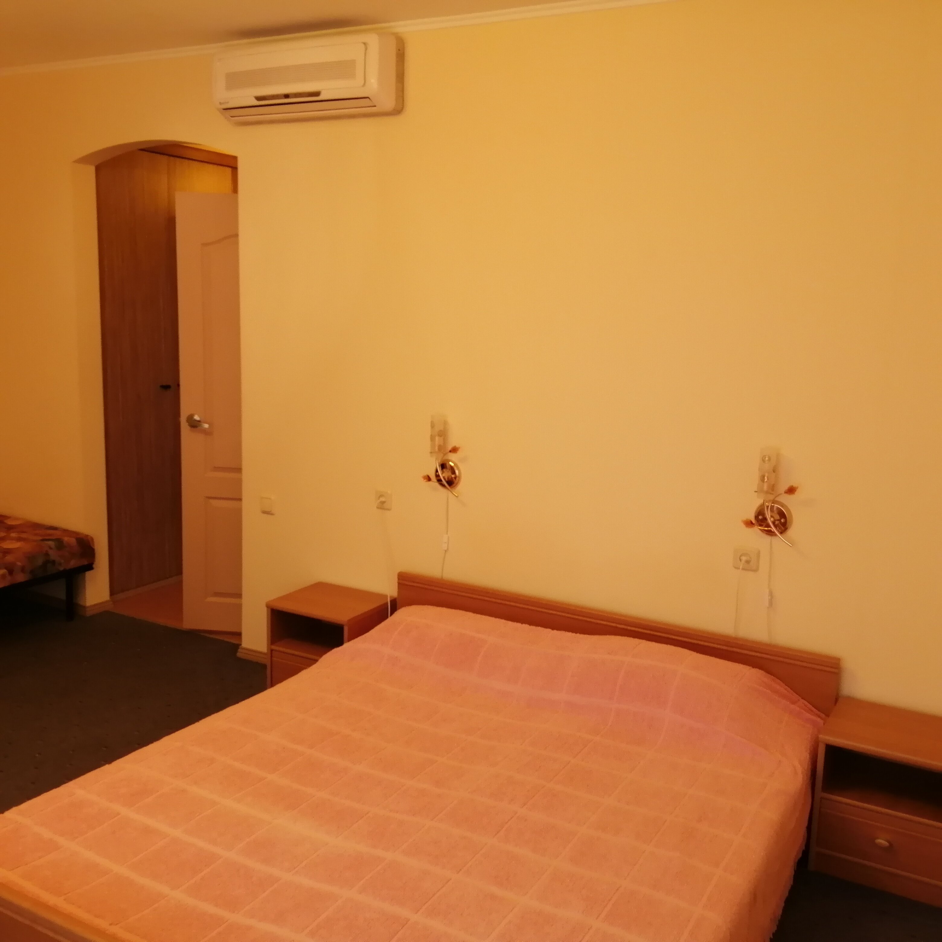 Двухместный номер с 1 кроватью и балконом, вид на море