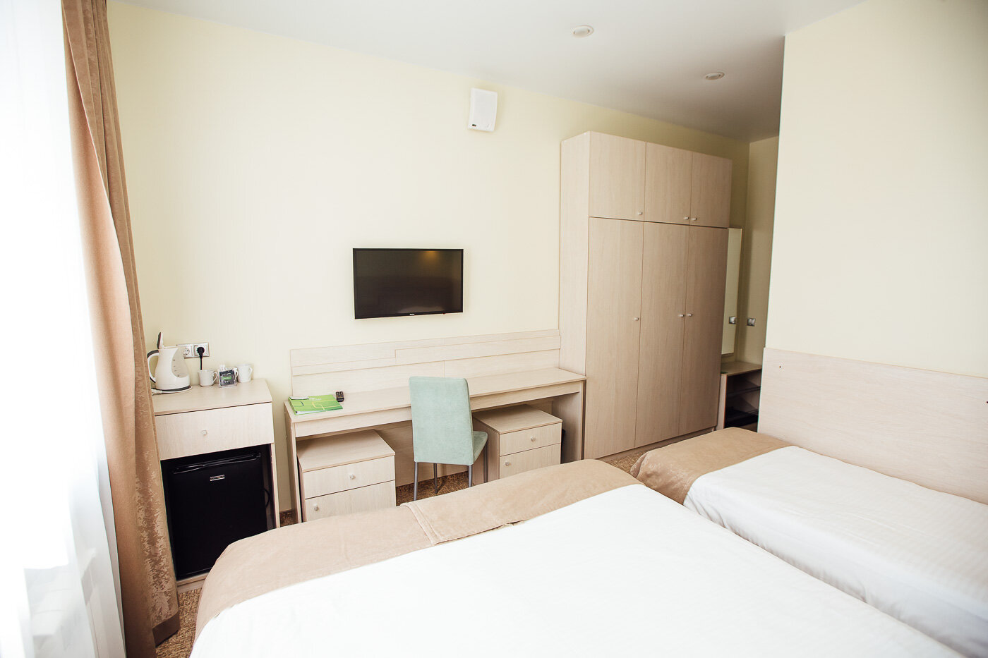 Бюджетный трехместный номер