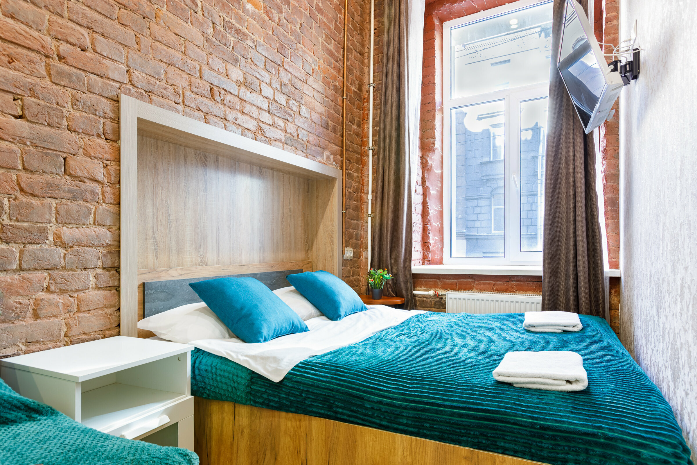 Большой двухместный номер с 1 кроватью