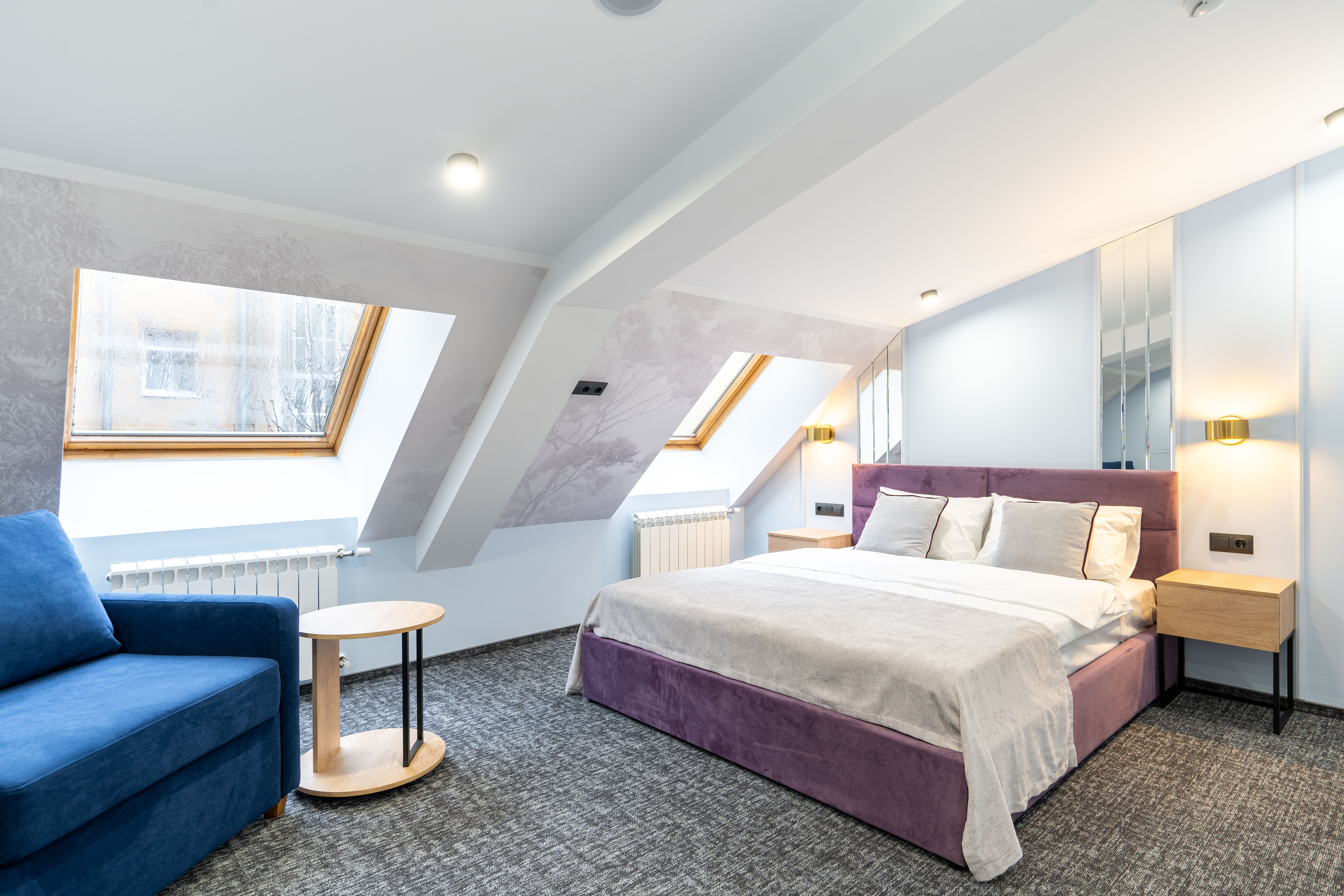 Двухместный стандартный номер на мансарде