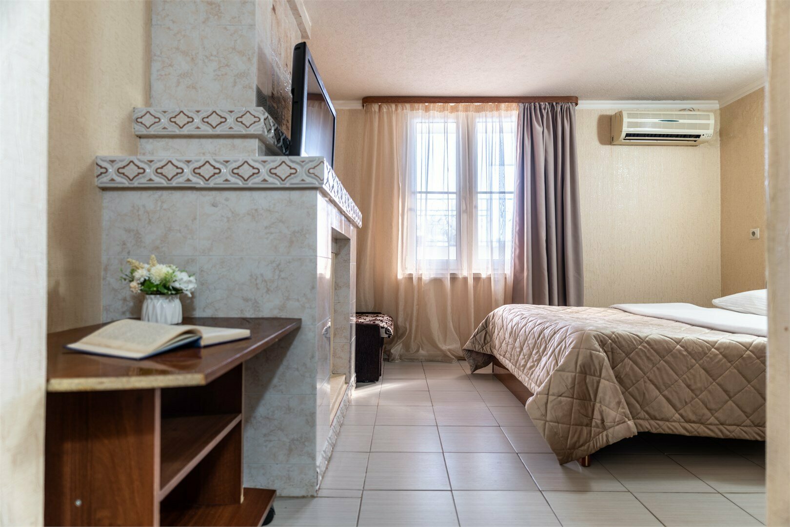 Апартаменты с кухней и балконом