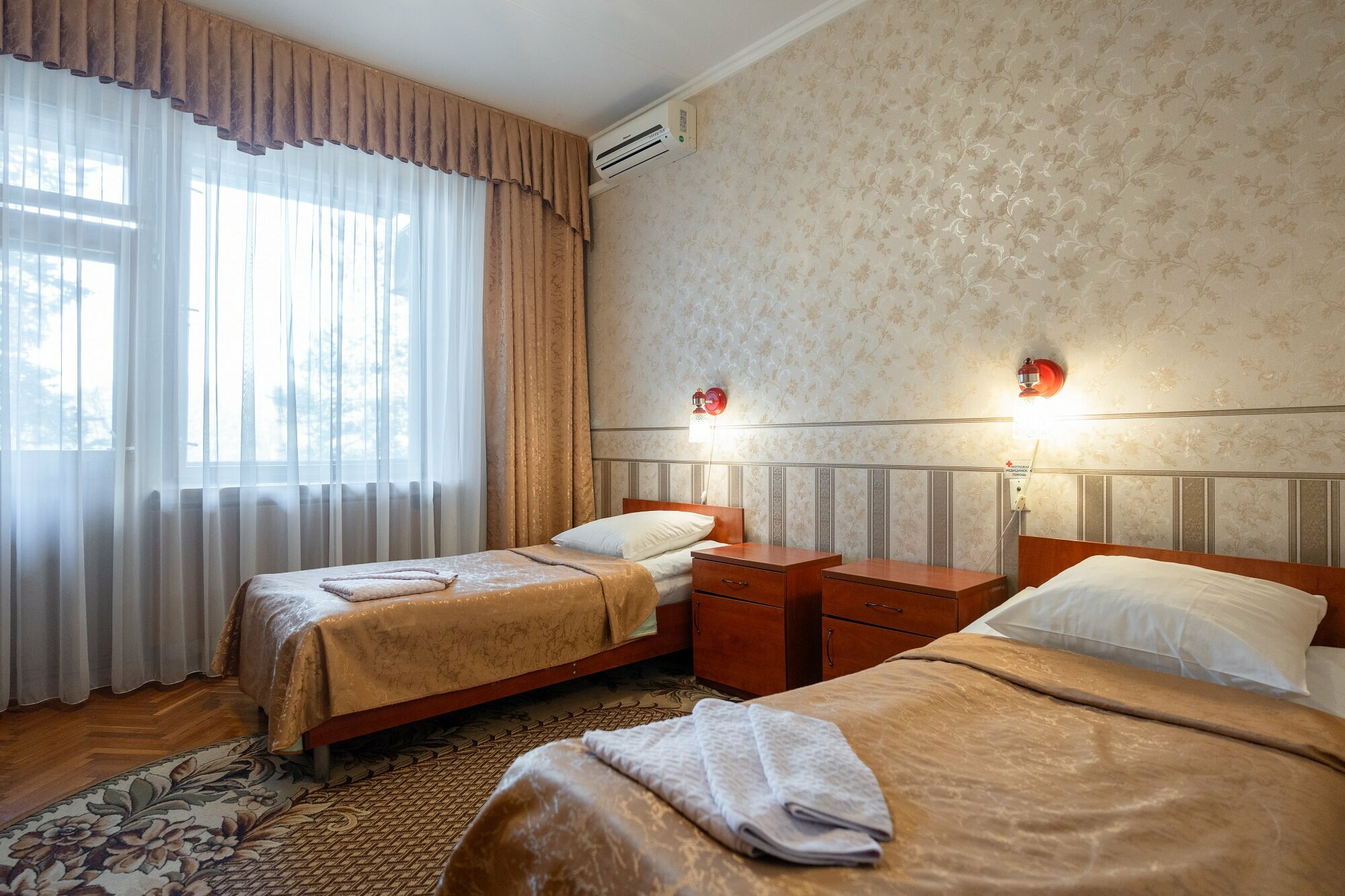 Стандарт двухместный (2 корпус) (две кровати)