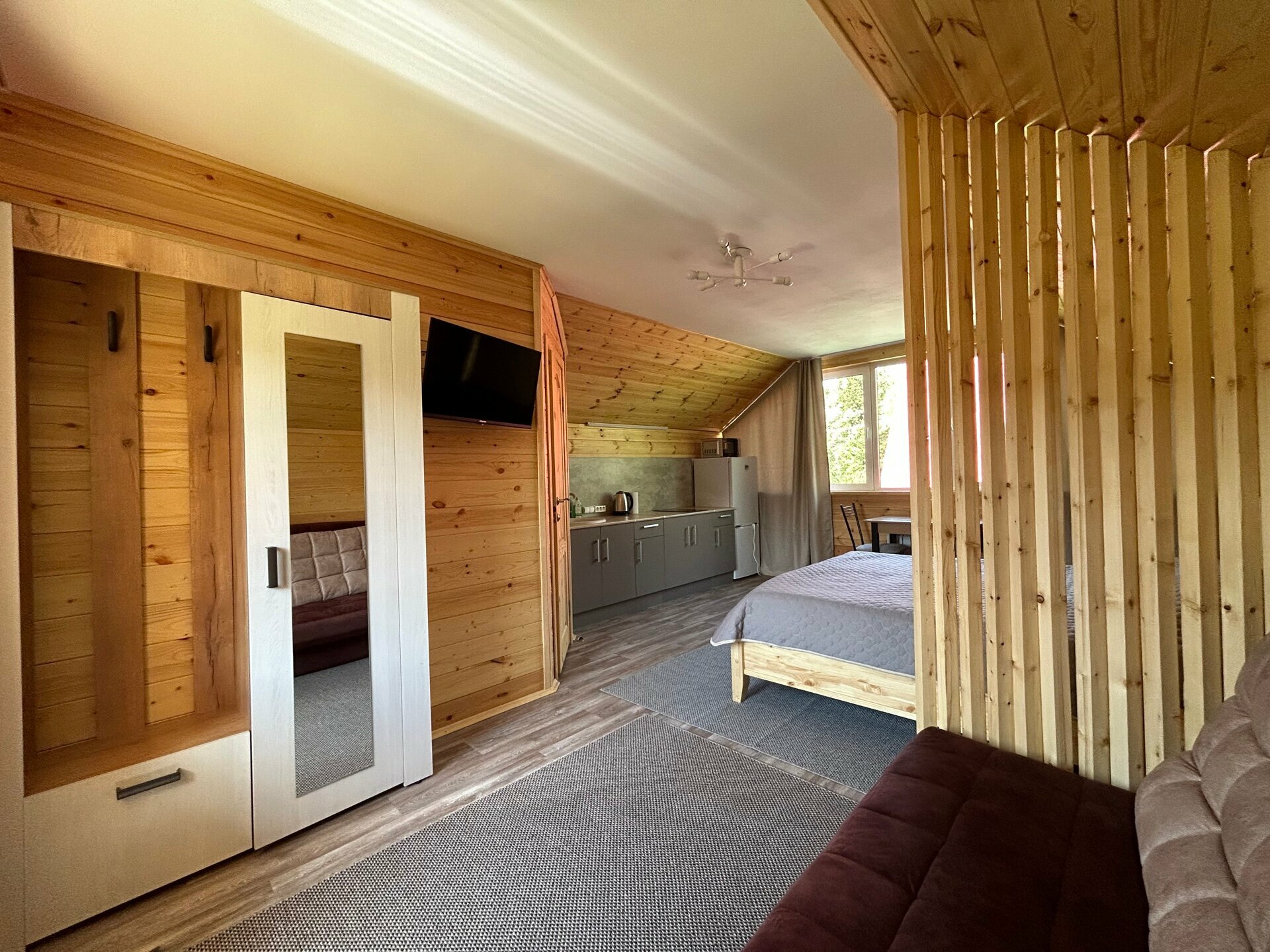 Семейный двухместный номер с 1 кроватью