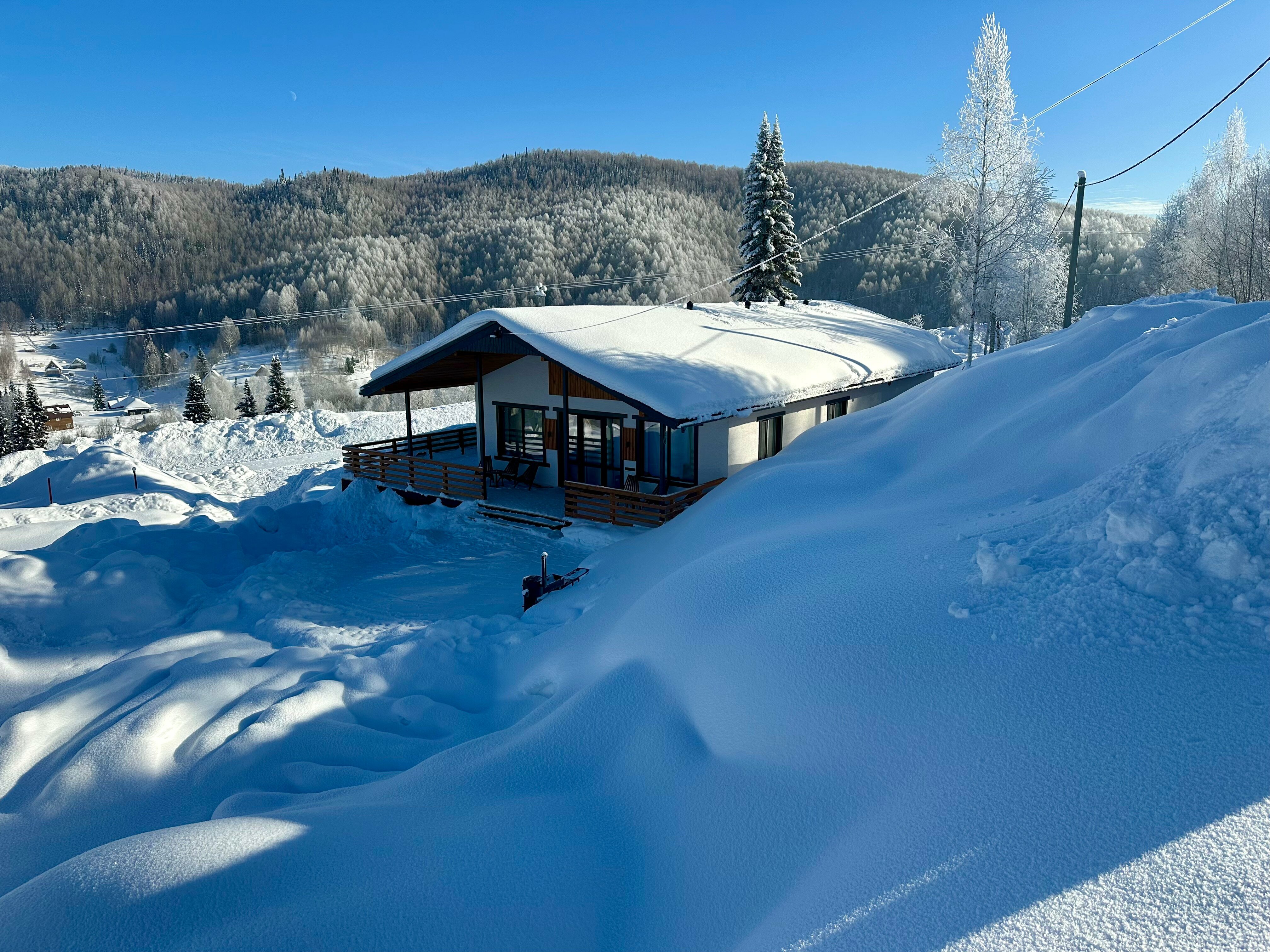 Коттедж с видом на горы