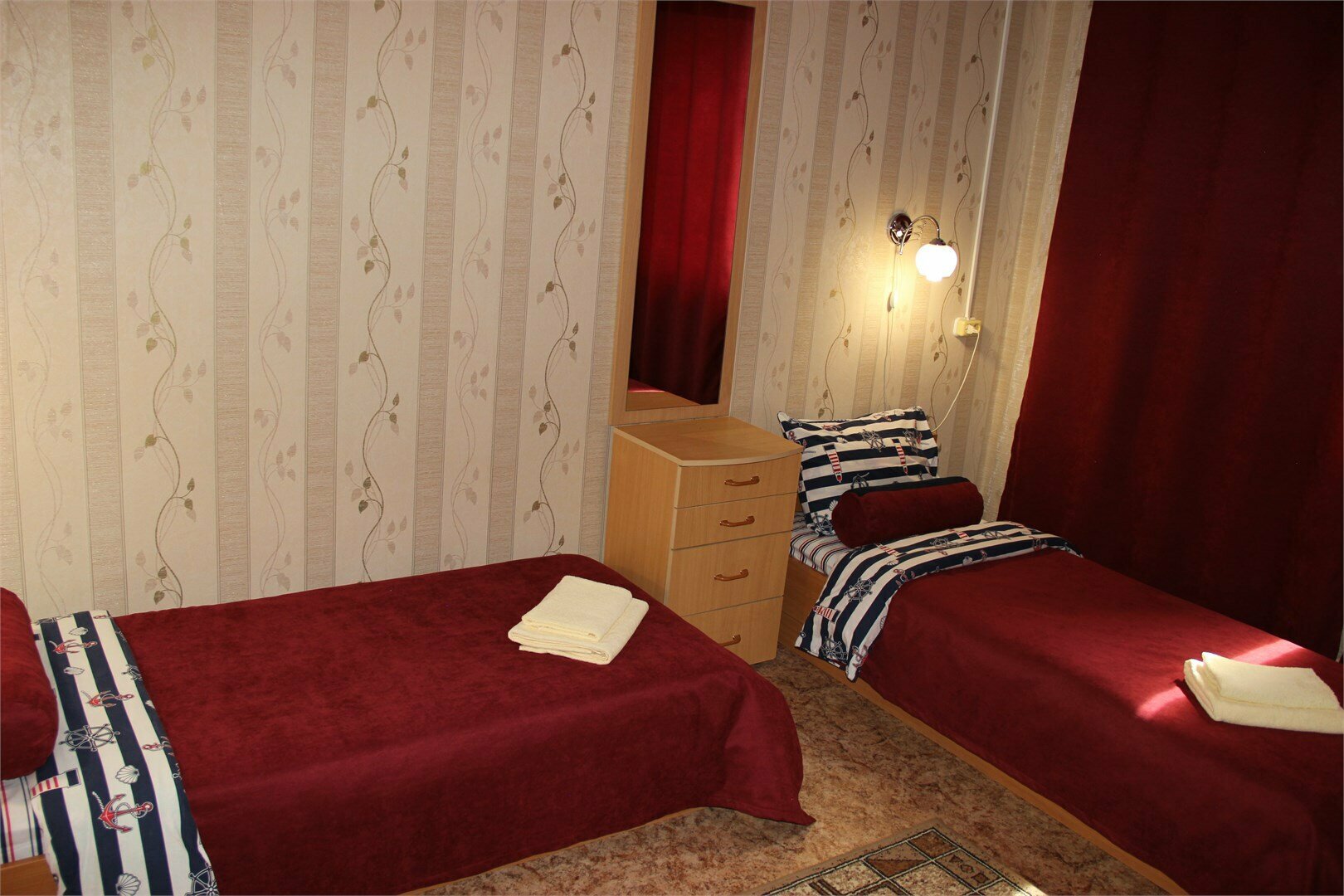 Стандарт с двумя односпальными кроватями (о/1)