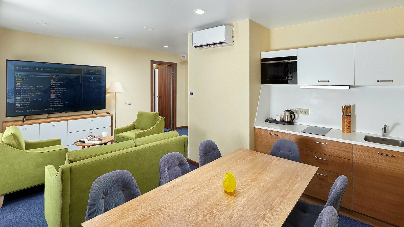 Апартаменты двухкомнатные  ( корпус 5)