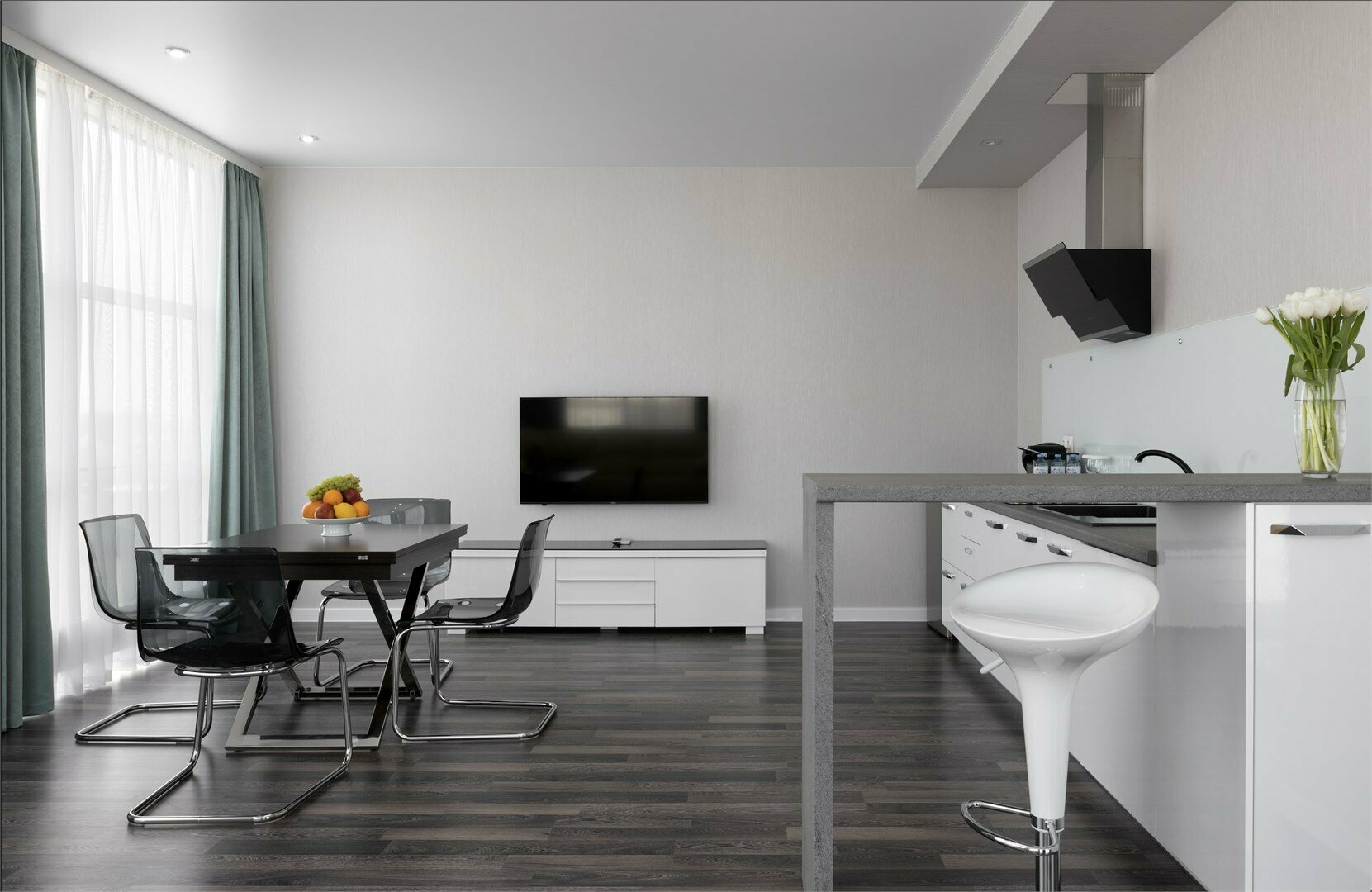 Апартаменты с кухней и кроватью «King-size»