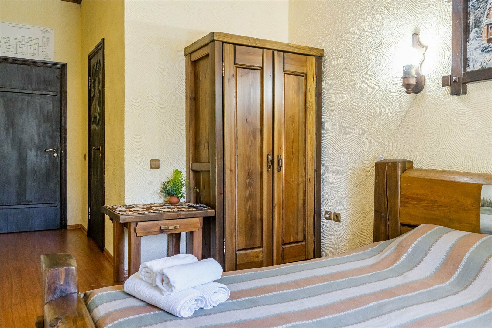 Двухместный номер с 1 кроватью и видом на парк