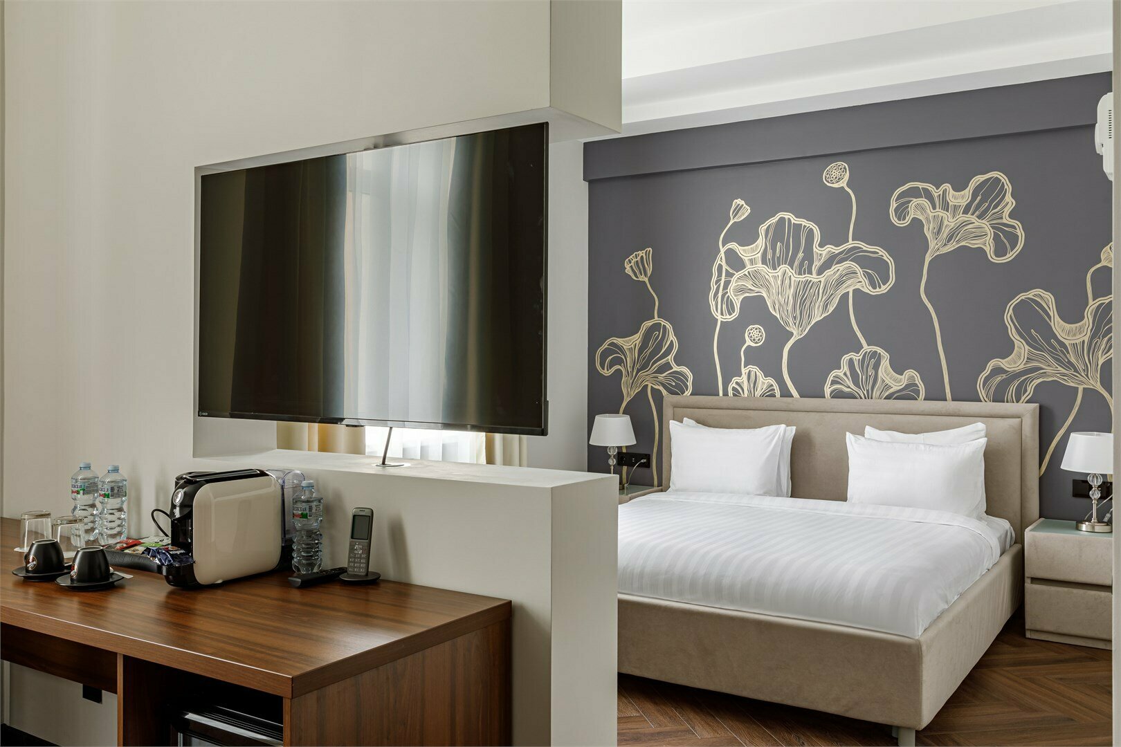 Делюкс с двуспальной кроватью