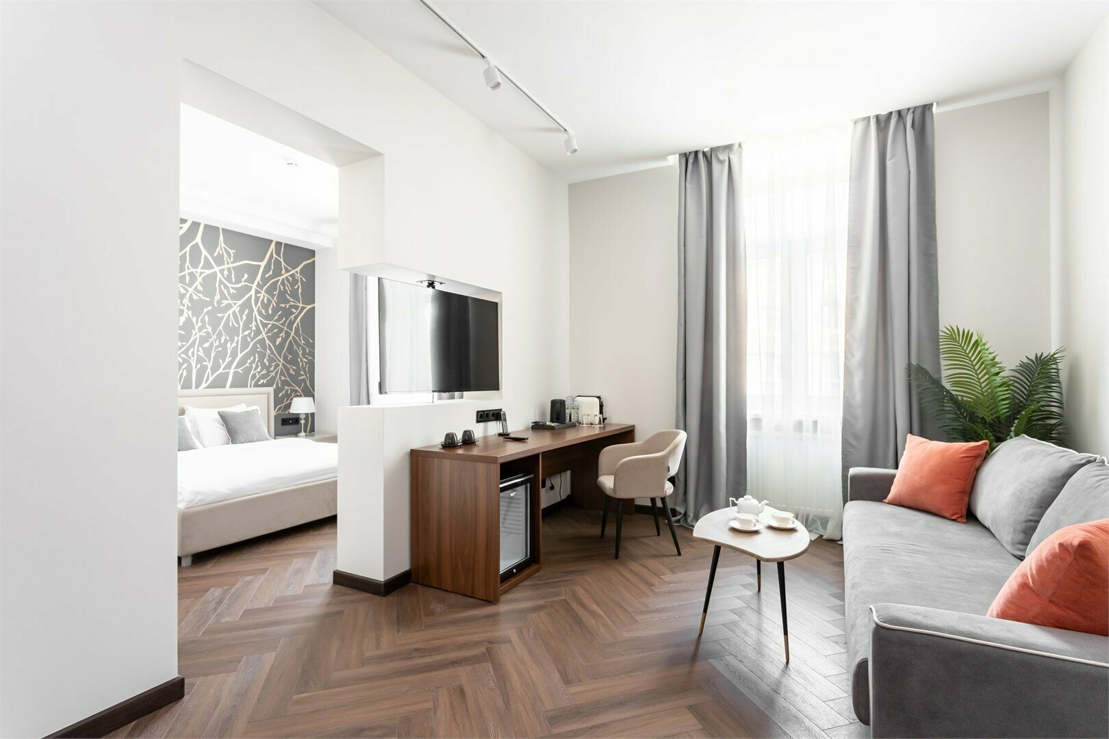 Делюкс с двуспальной кроватью