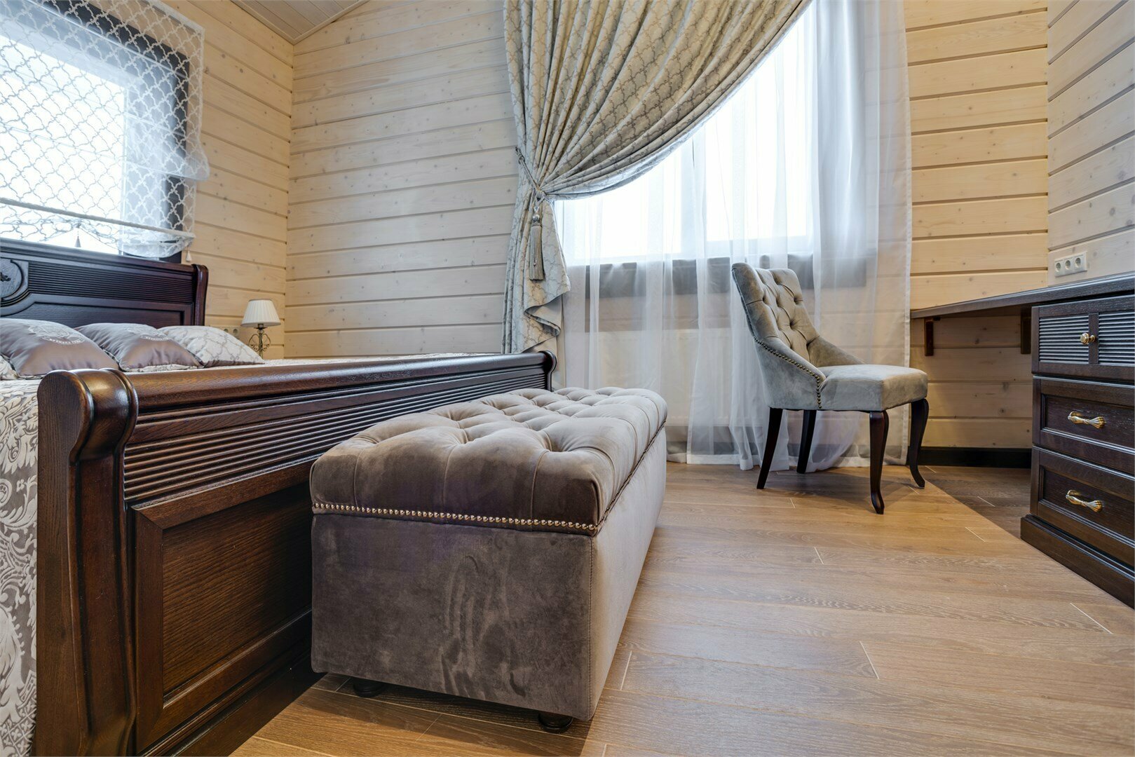 Коттедж "Зимний вечер" (2 спальни)