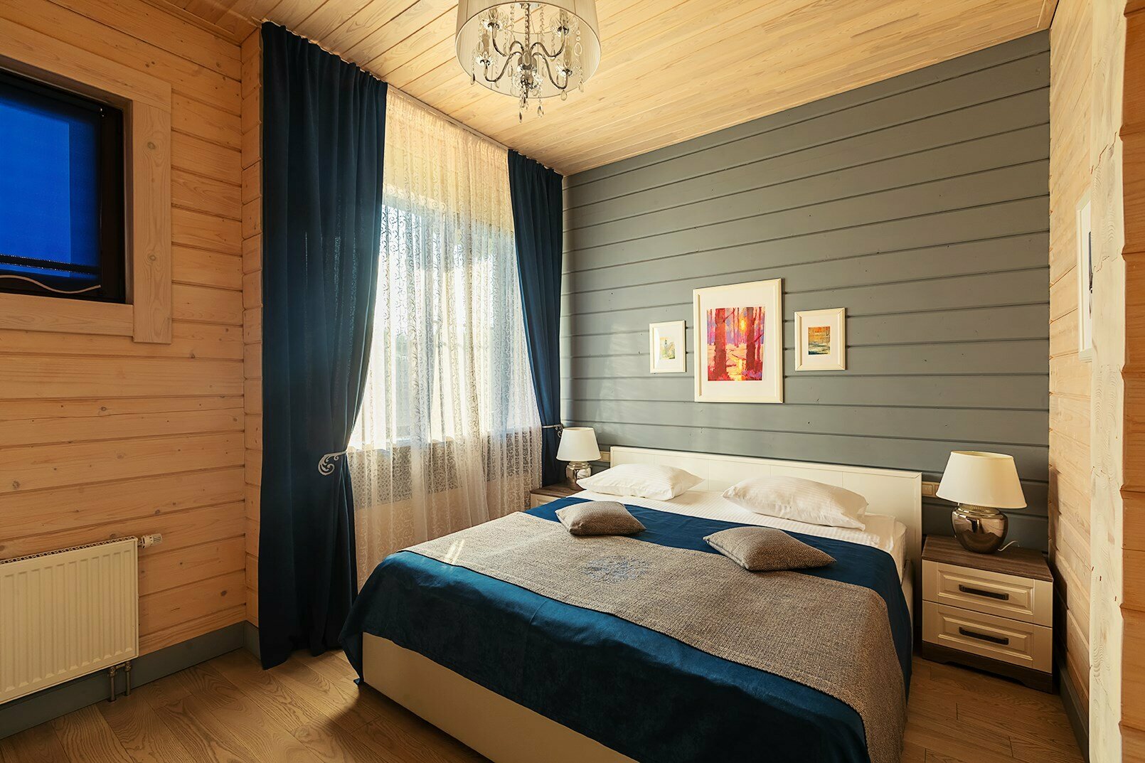 Двухэтажный коттедж "Новогодний" (5 спален)