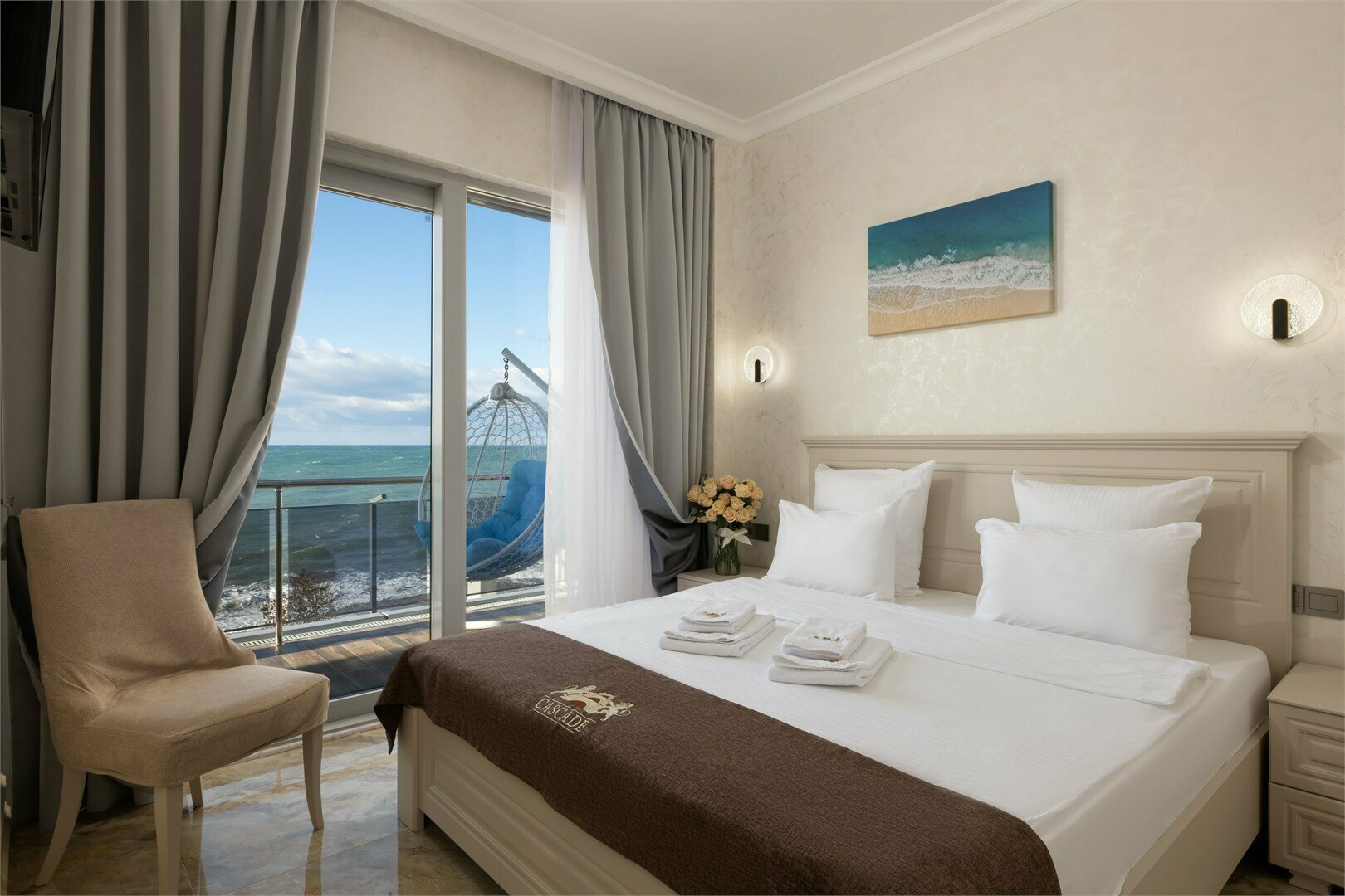 Люкс с террасой и панорамным видом на море