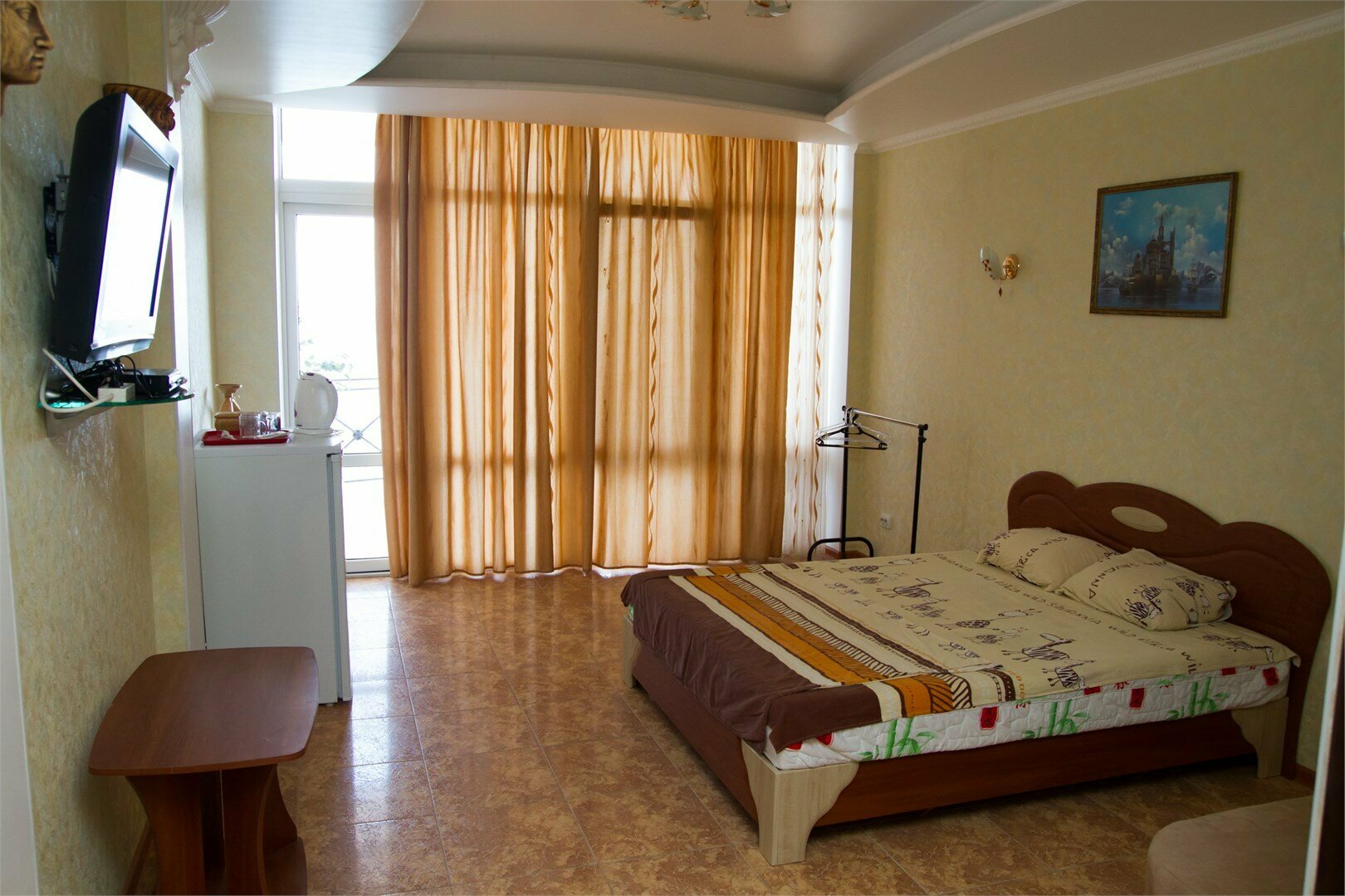 Четырехместный номер с видом на море