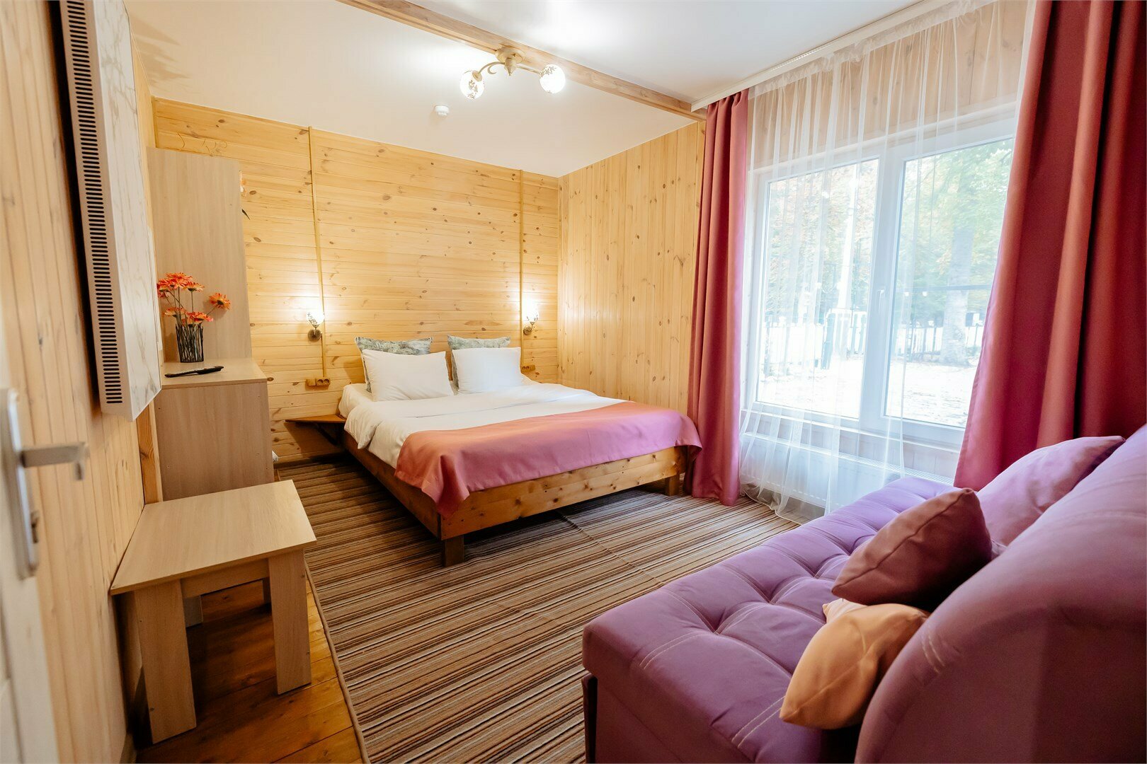 Семейный номер с балконом