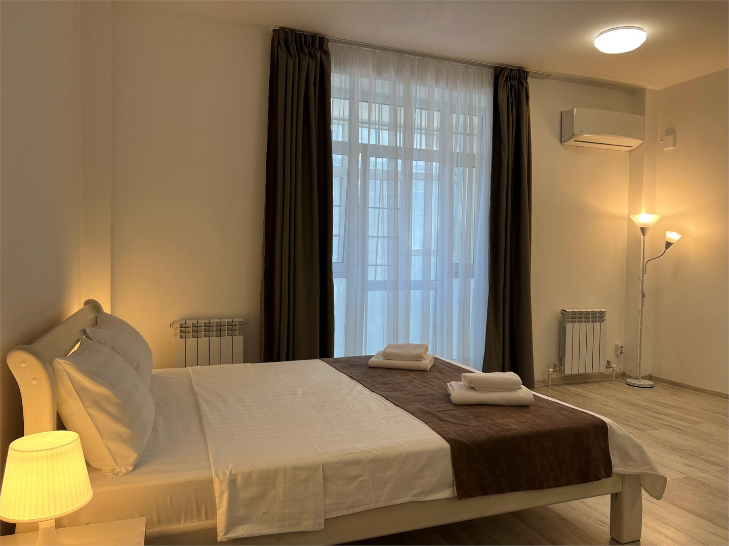 Новый корпус трехместный номер с лоджией и кондиционером 35 м2