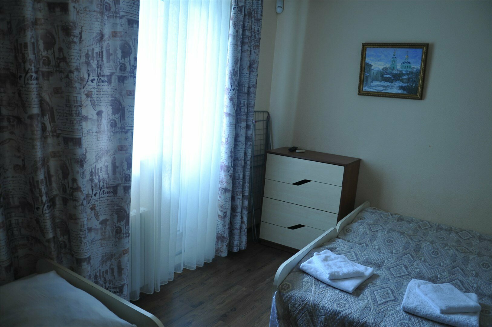 Однокомнатный четырехместный с балконом, со всеми удобствами и кондиционером