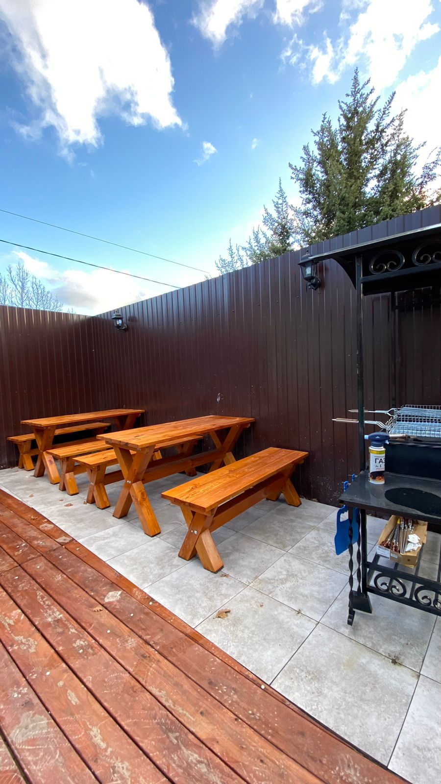 Трехместный номер «Комфорт» с душем