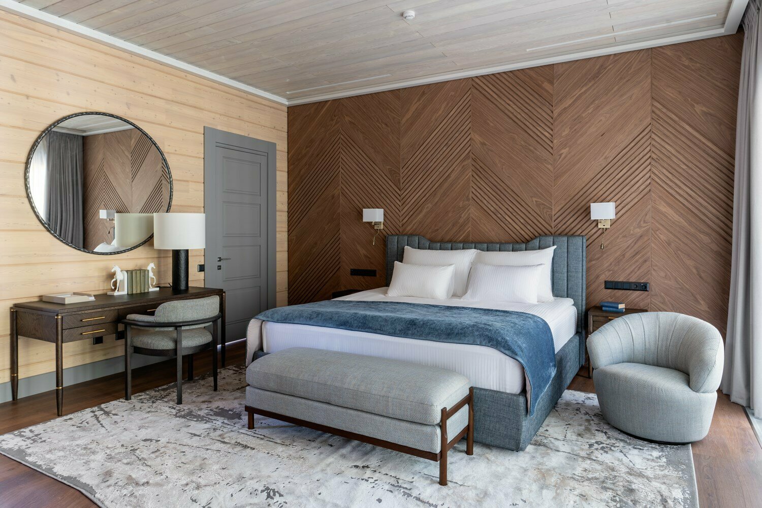 Вилла с двумя спальнями, сауной и панорамной верандой