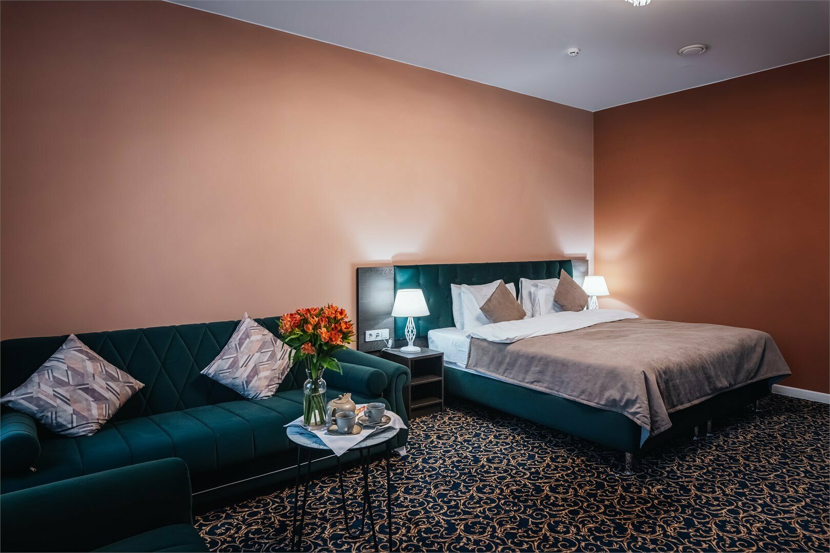 Семейный номер с 2 спальнями