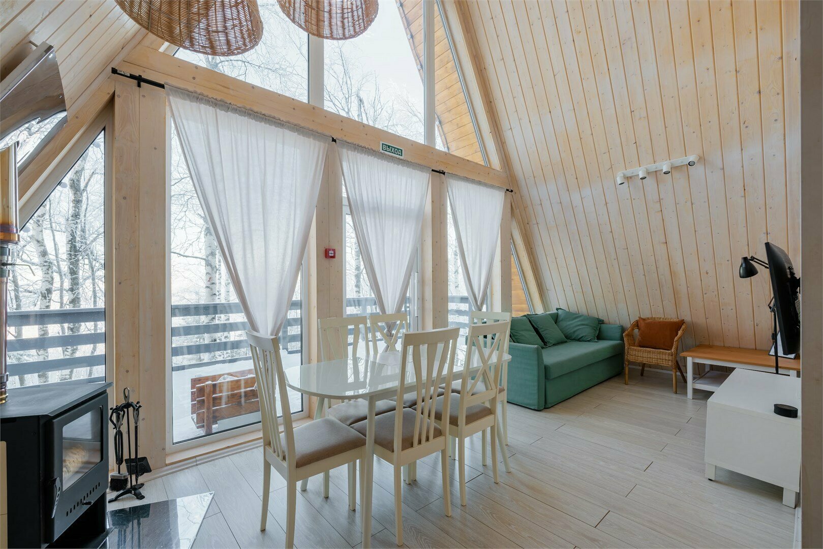 6-местный коттедж с кухней и сауной dogfriendly