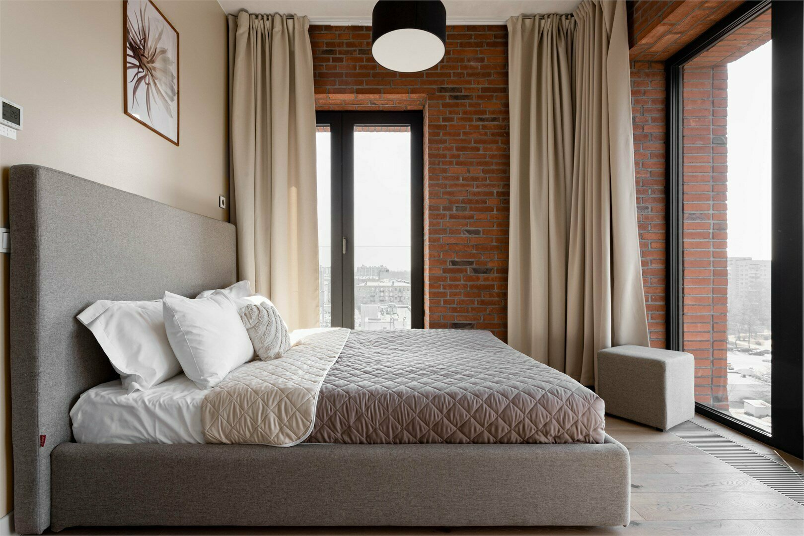 Grand апартамент для 8-ми гостей с видом на город