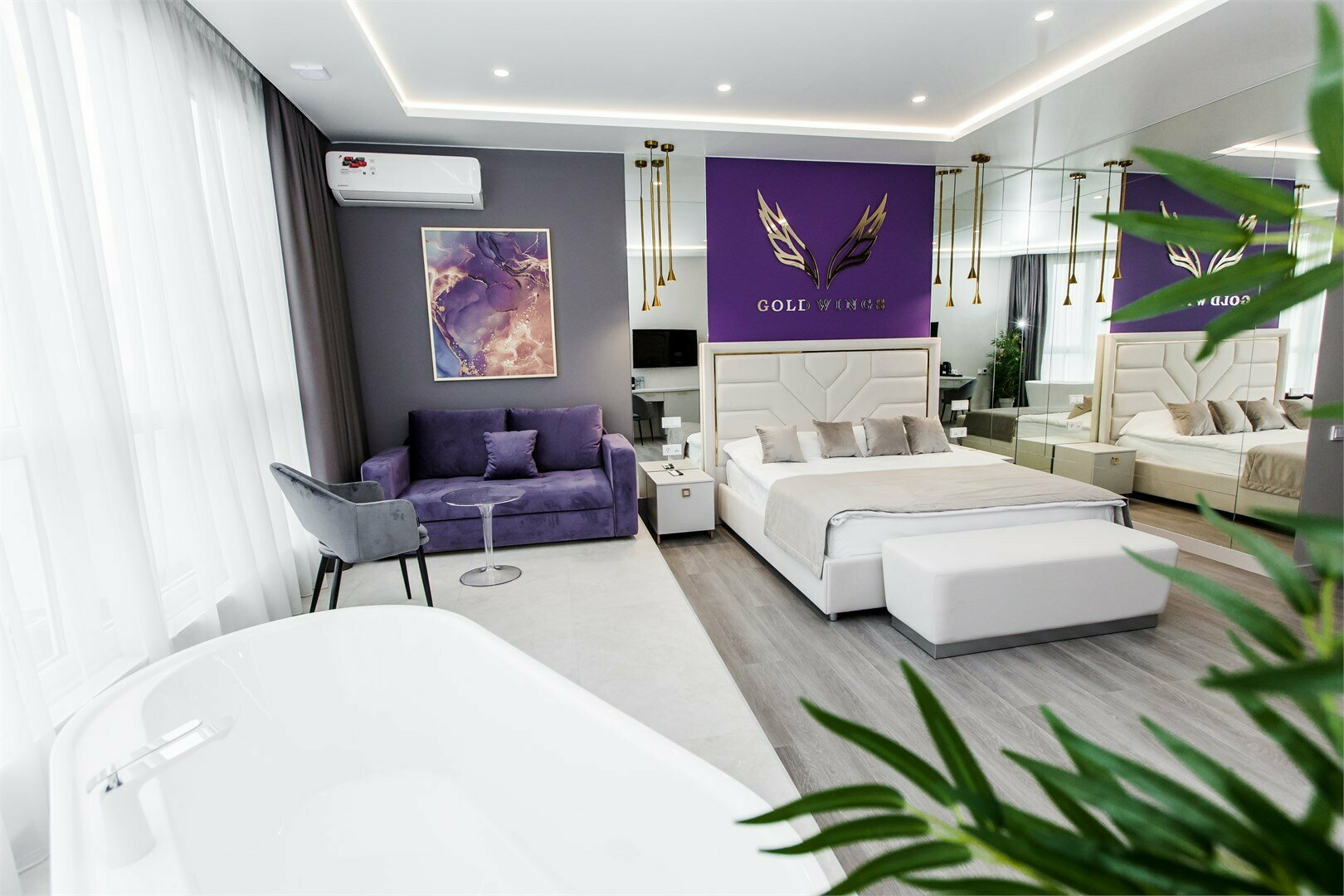 Апартаменты с боковым или прямым видом на море (1 комната)