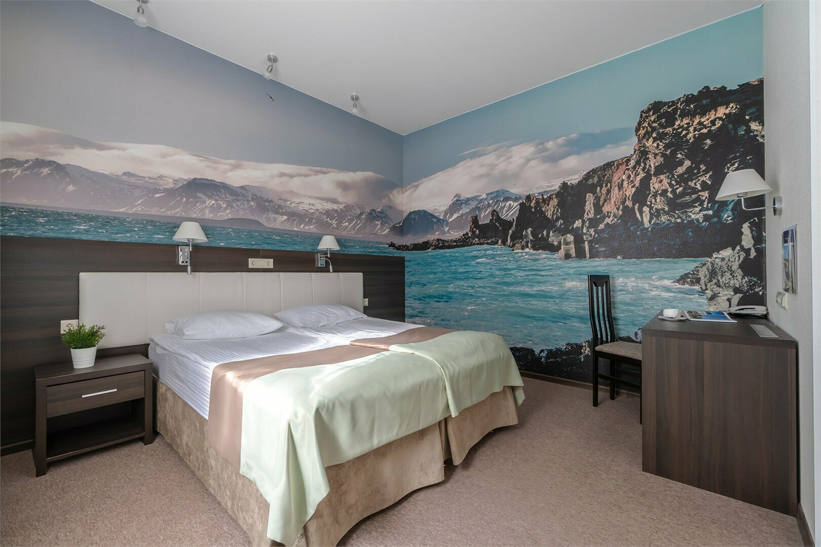 Стандартный двухместный номер с 1 кроватью или 2 отдельными кроватями