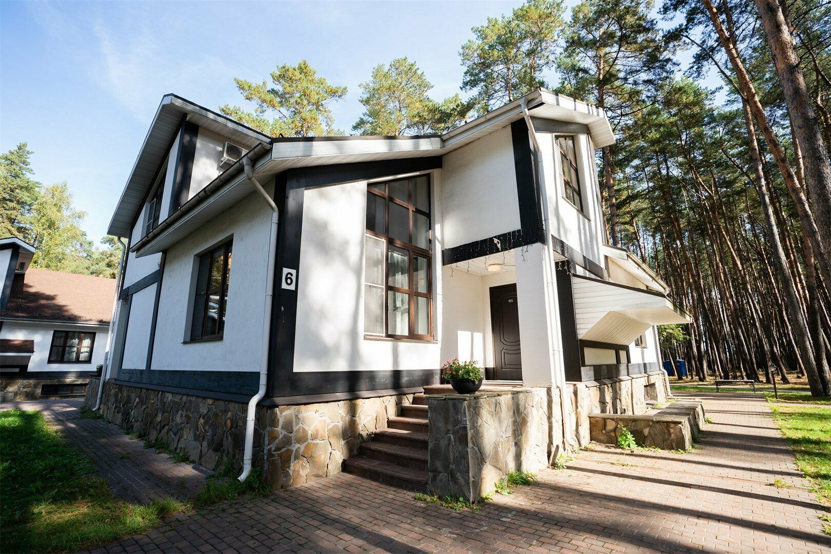 Апартаменты с 1 спальней в коттедже