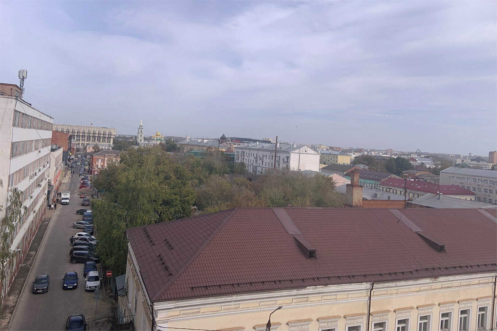 Трехместный номер с террасой